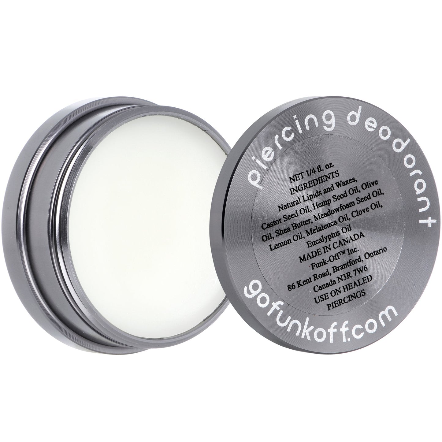 Dark Silver Funk-Off Piercing Deodorant