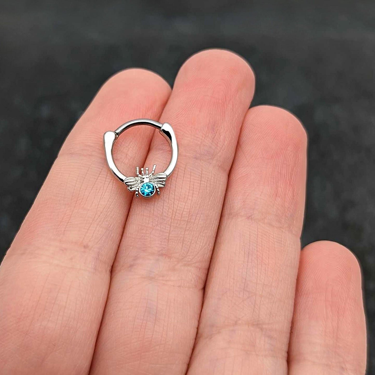 16G 5/16 Blue Gem Ultra Fly Cartilage Clicker