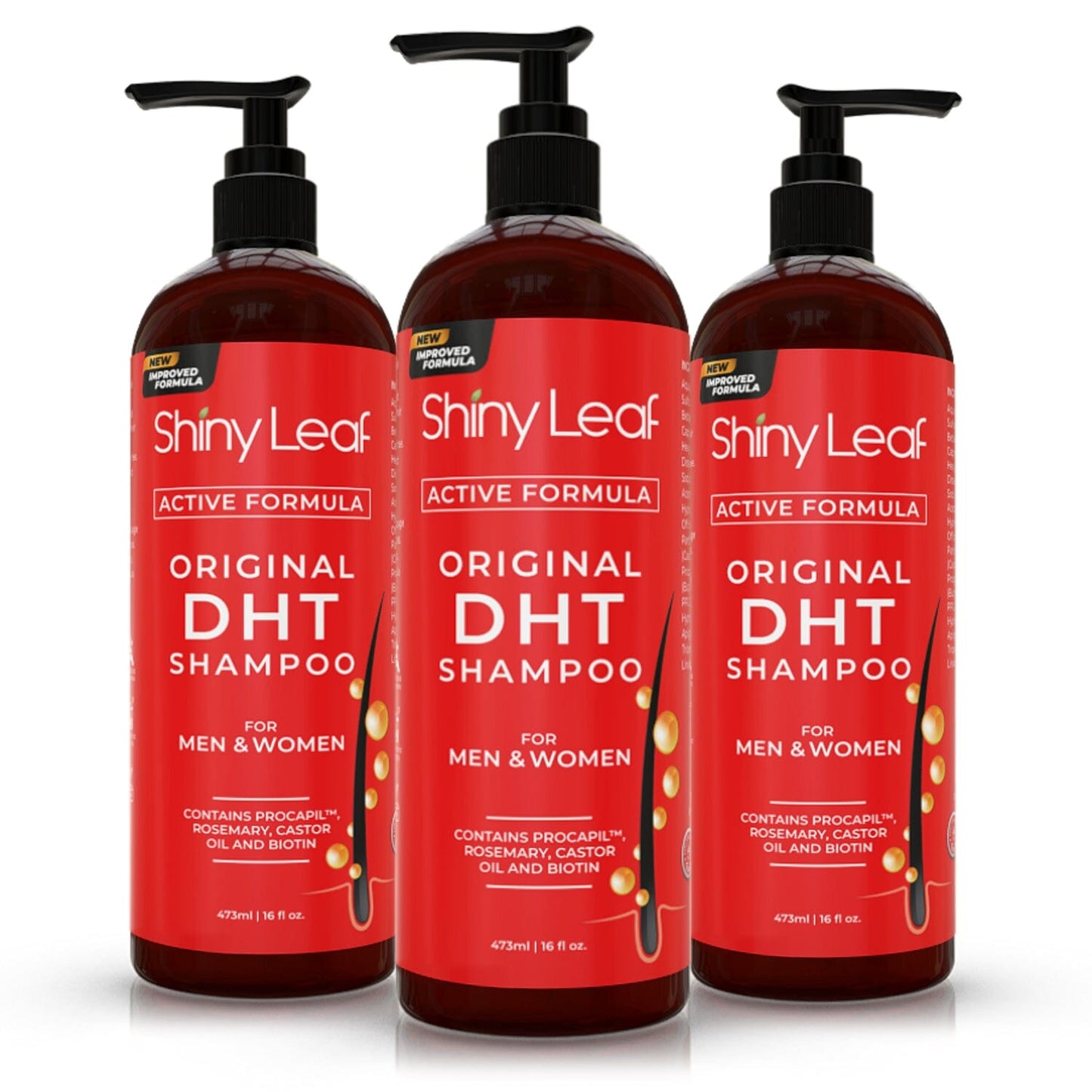 DHT Blocker Hair Loss Shampoo with Biotin — 16 oz