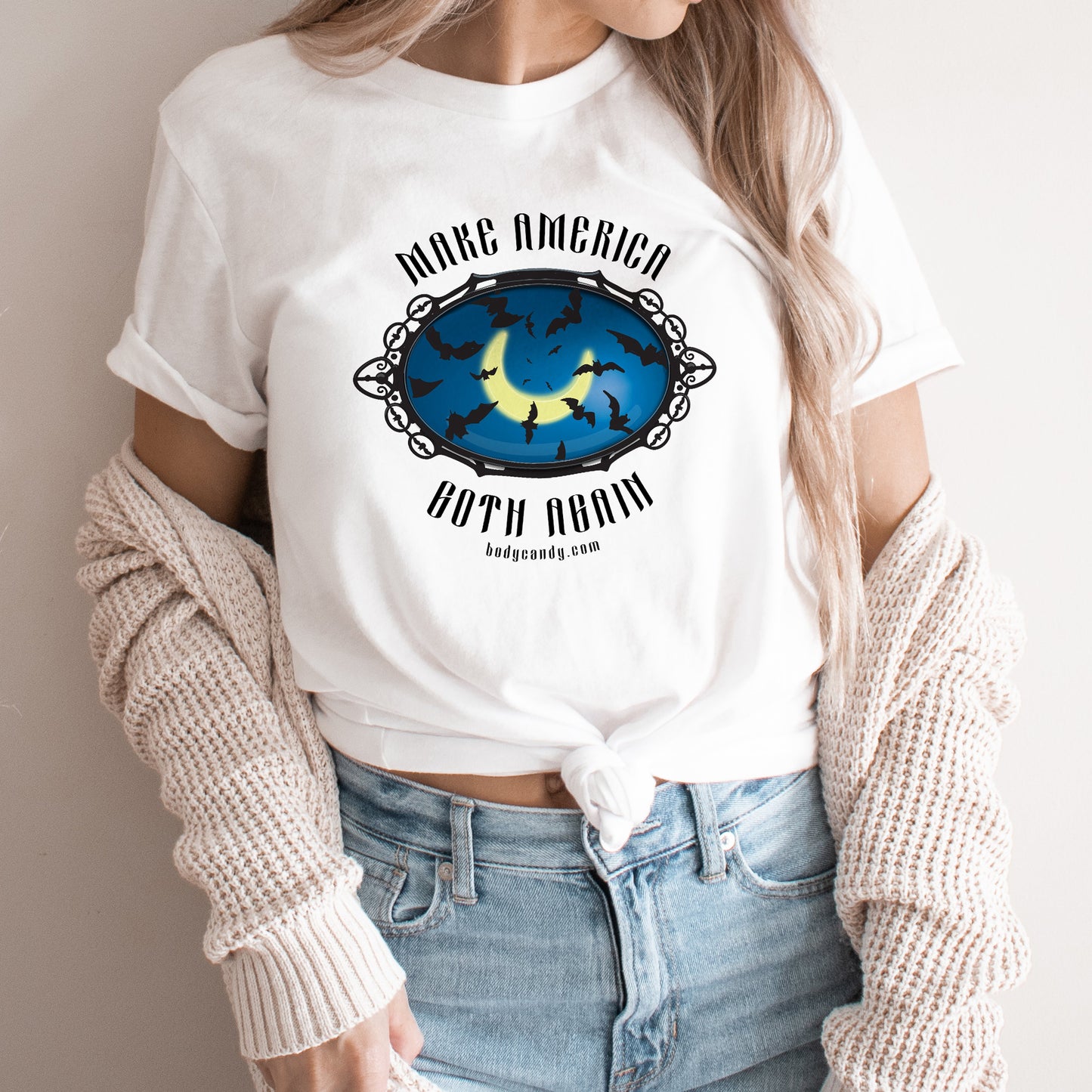 Make America Goth Again White Tee Shirt