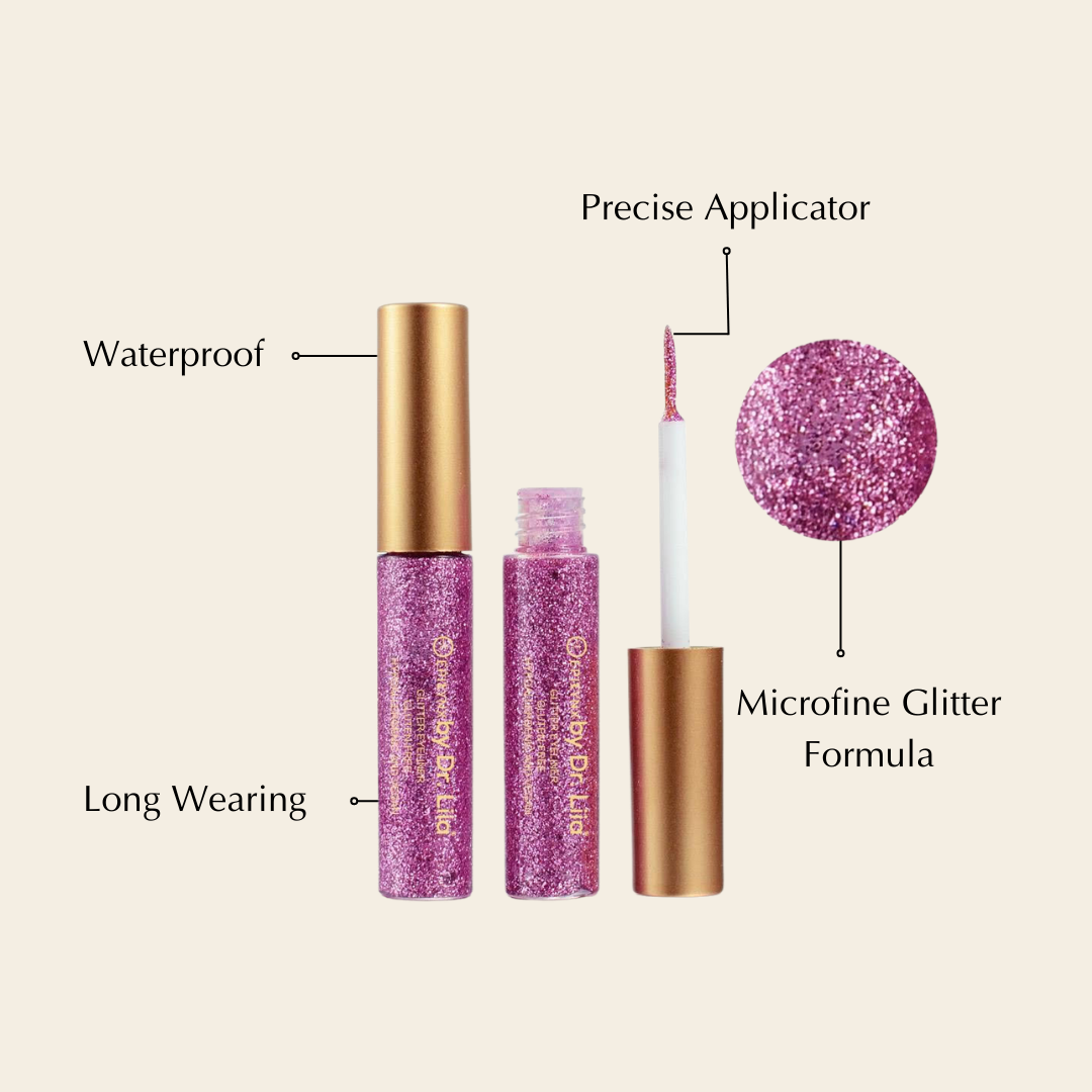 Glitter Eyeliner for Sensitive Eyes