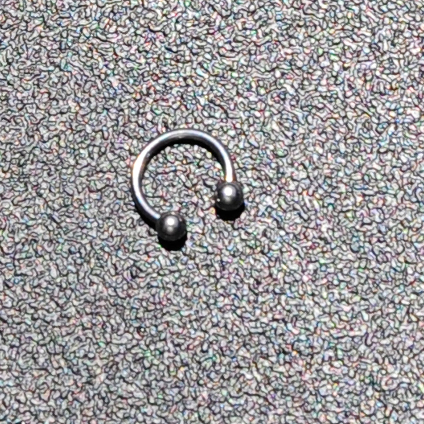 16G 5/16 Stainless Steel Horseshoe Circular Barbell