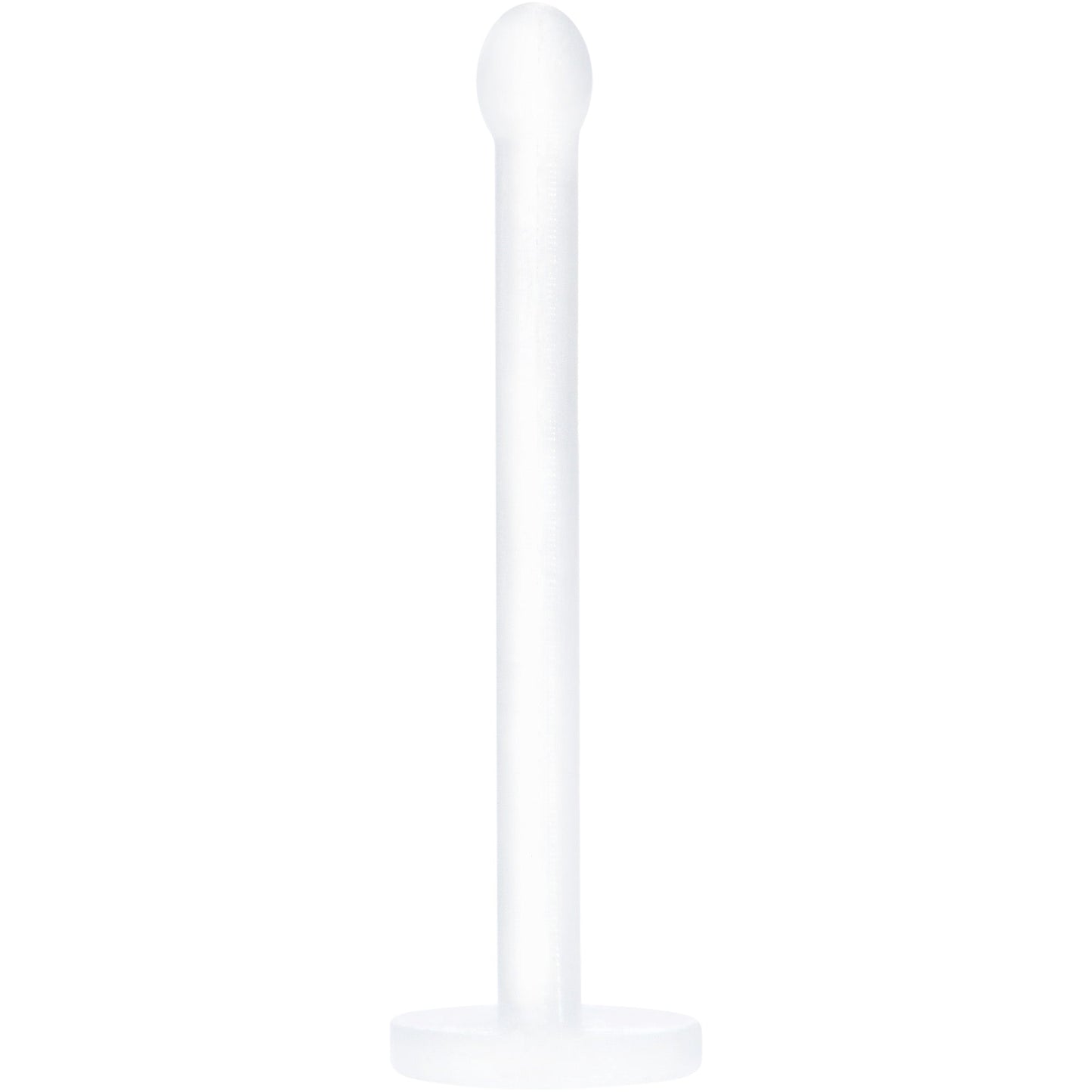 20G Clear Flat Bioplast Nose Retainer