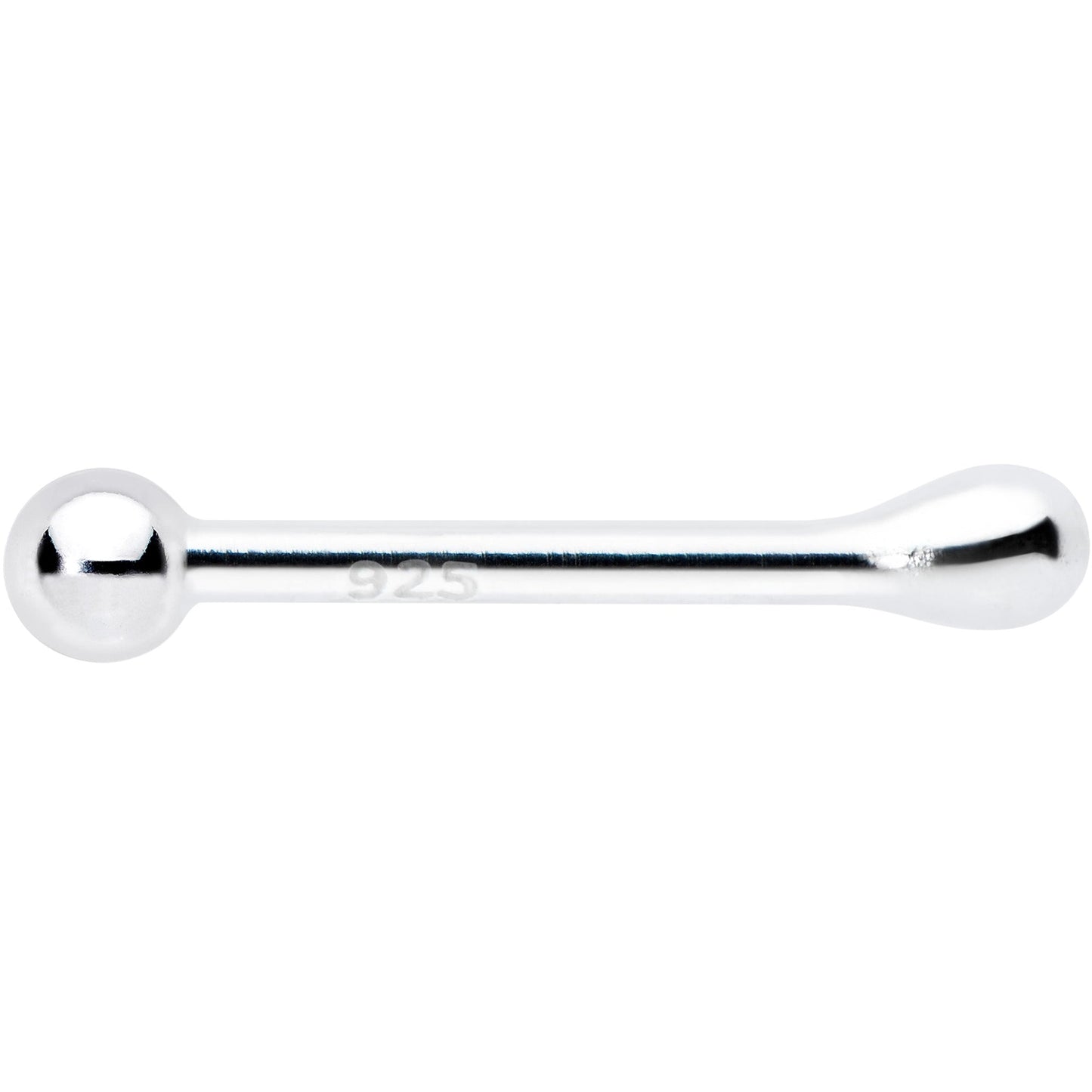 Sterling Silver 1.3mm Ball  Nose Bone