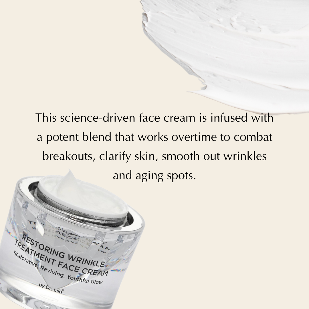 Wrinkle Treatment Cream, Peptides & CoQ10