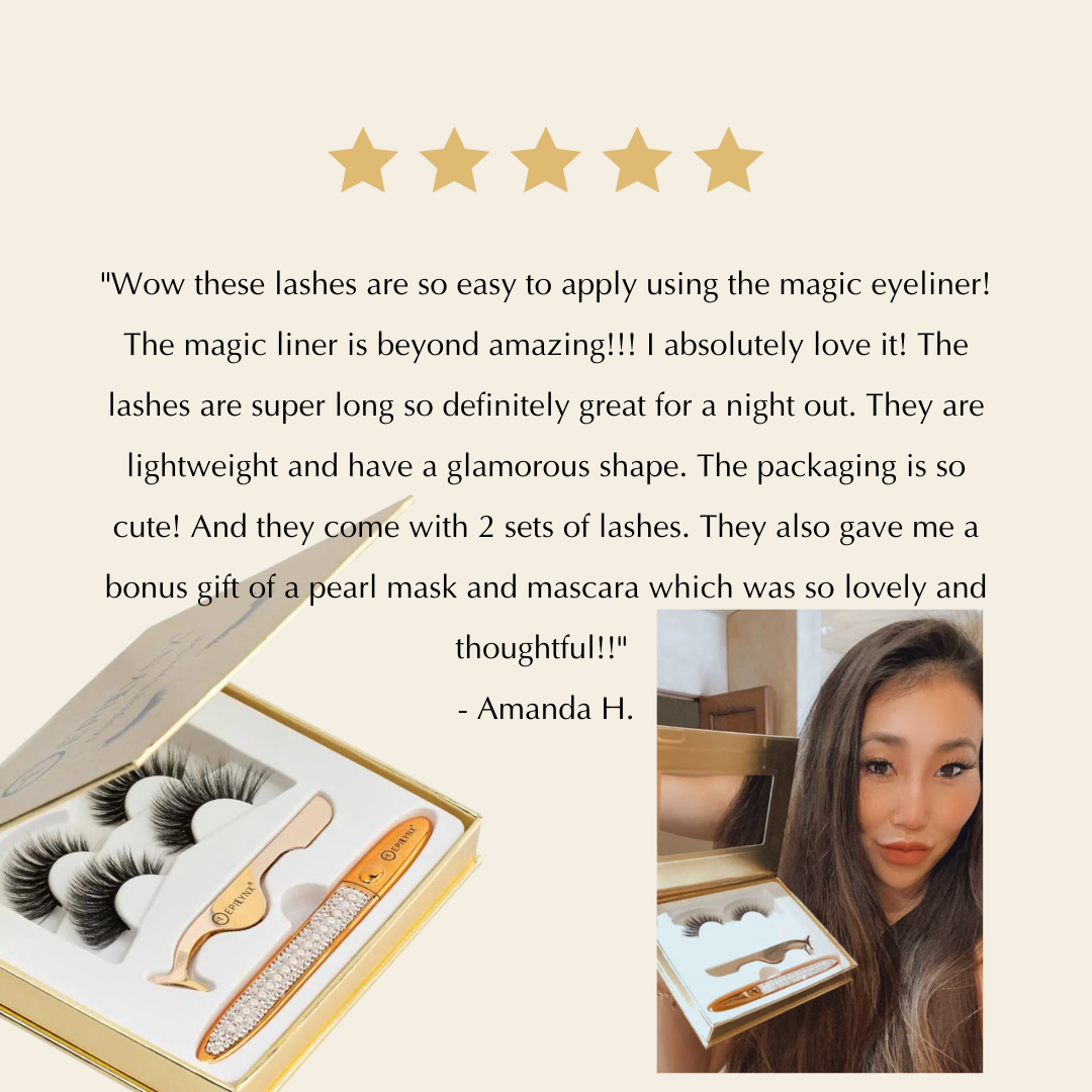 No-Glue Magnetic Lash Kit for Sensitive Eyes