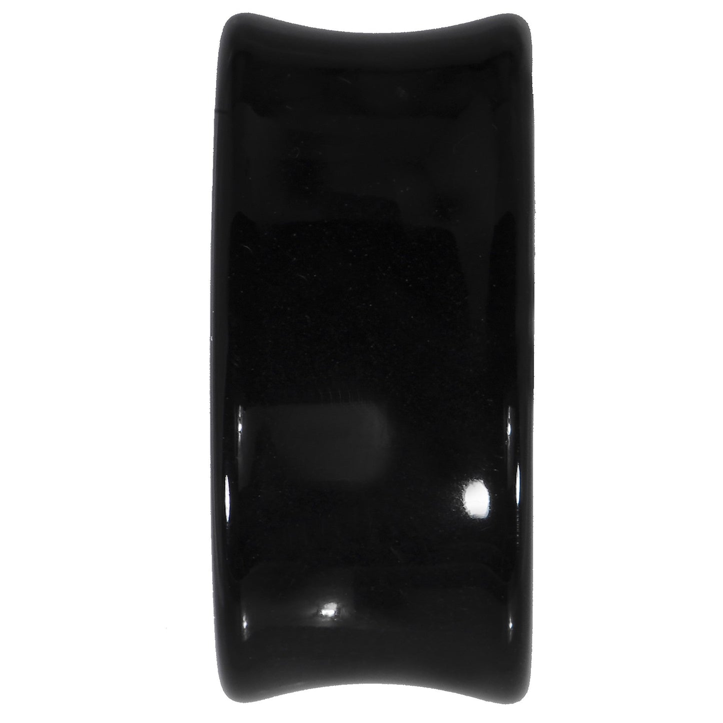 20mm Black Acrylic Hollow Star Saddle Plug