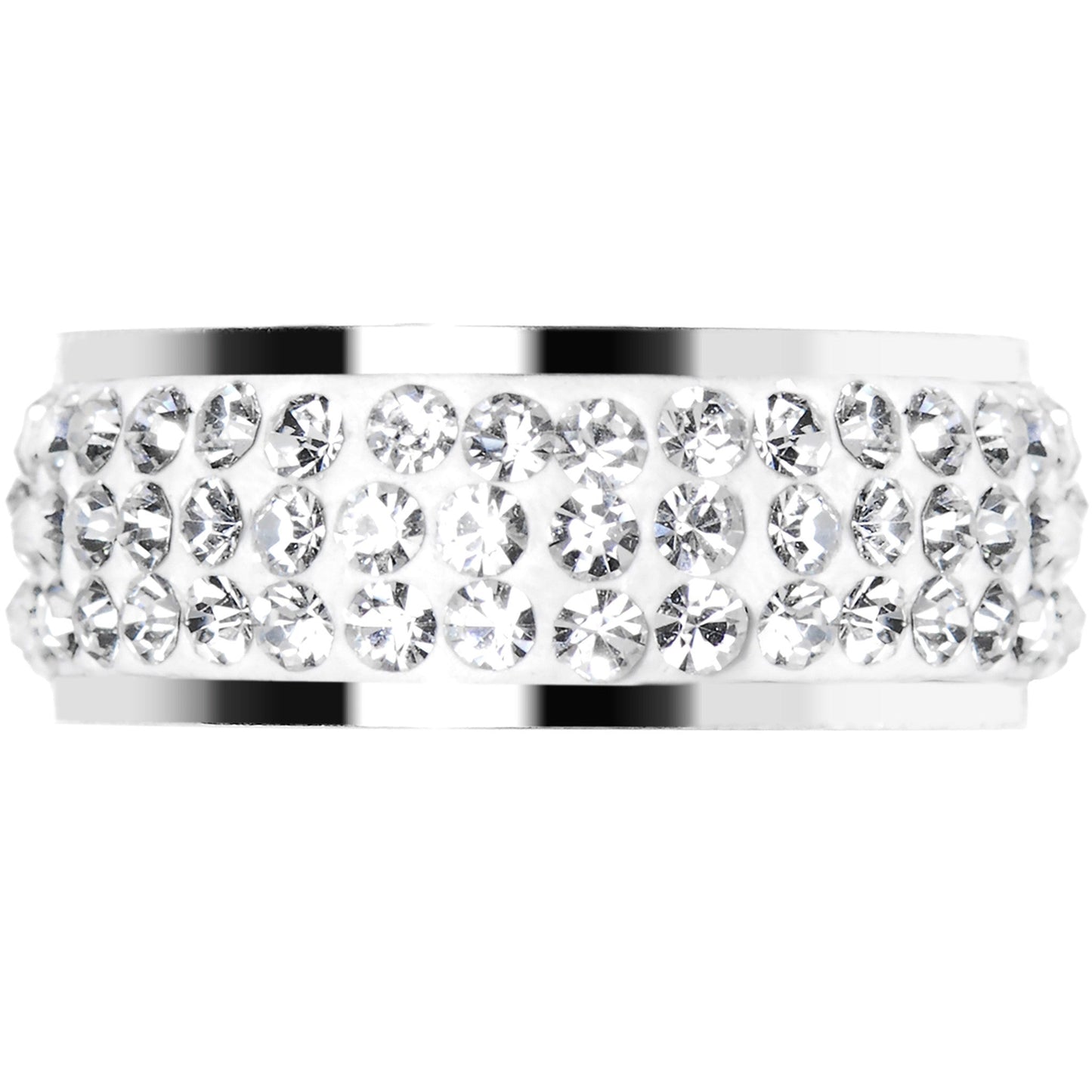 Size 6 - Clear Crystal Ferido Ring