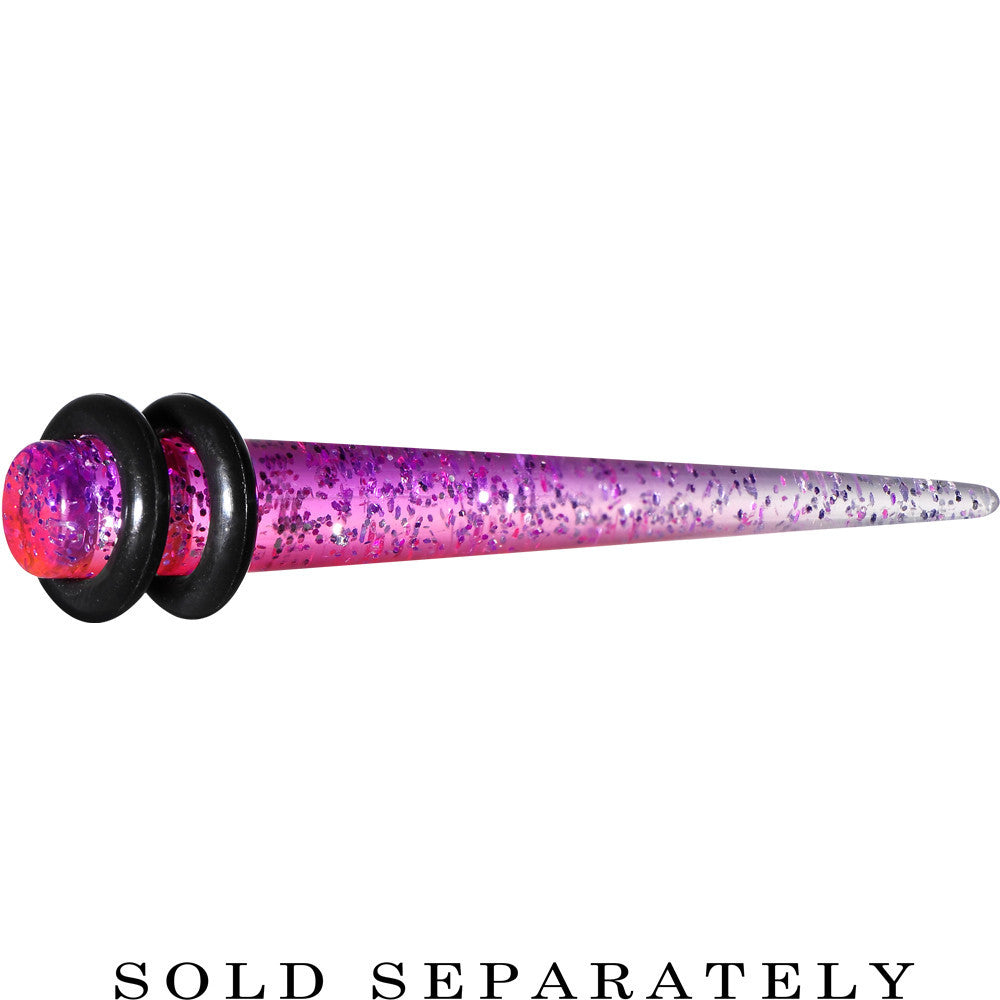 4G Multi Pink Acrylic Perfectly Rosy Glitter Taper