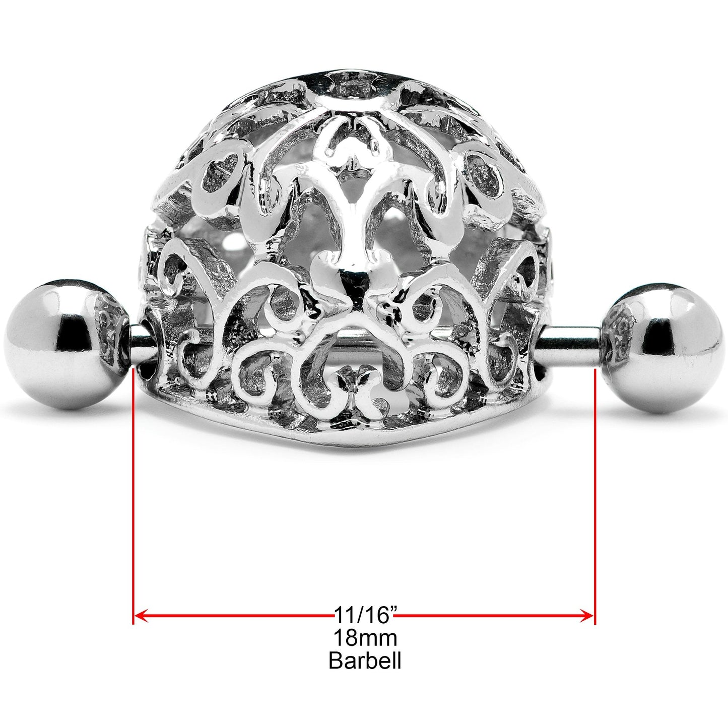 14G 9/16 Framework Triangular Geometric Nipple Shield Set