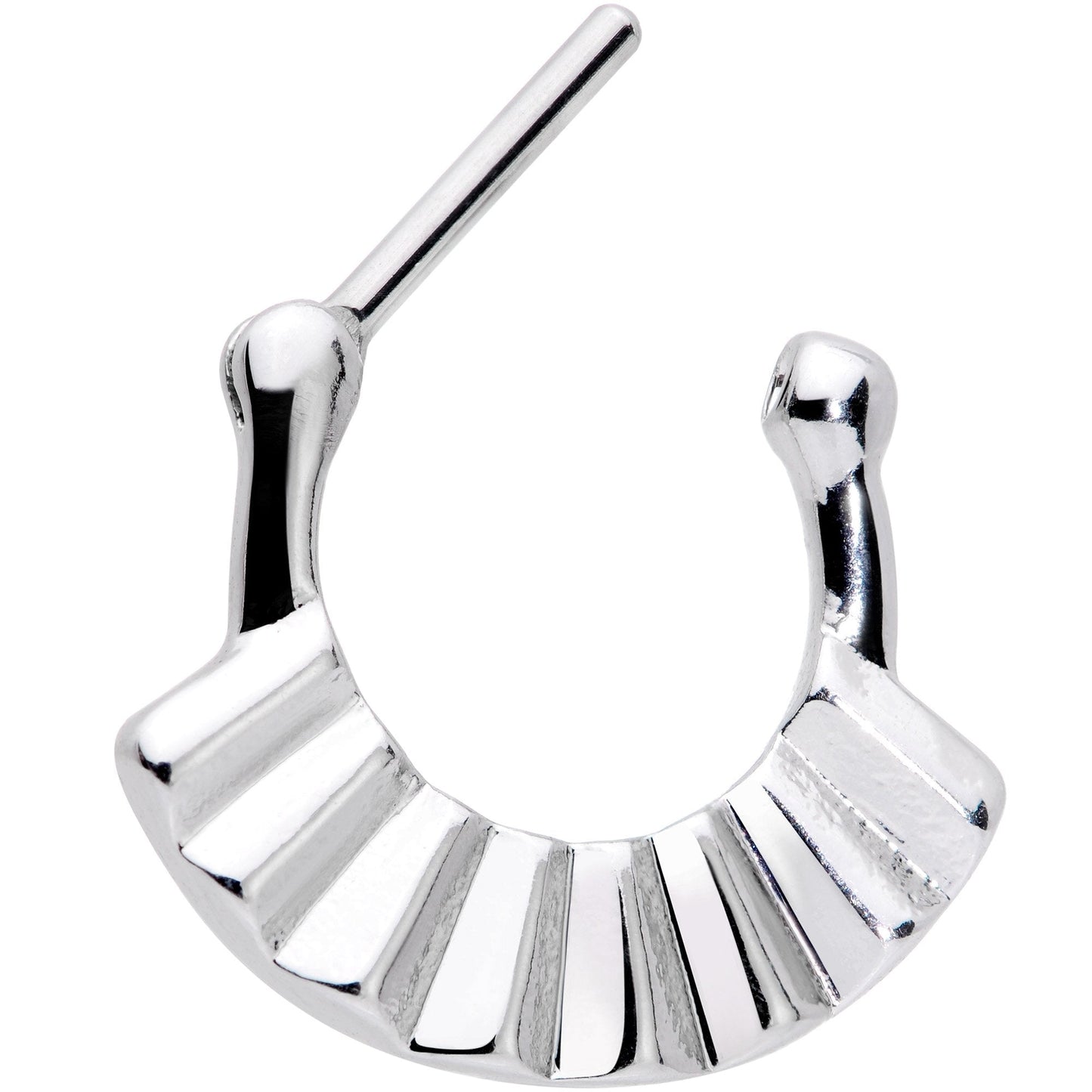 16G 5/16 Graceful Fan Septum Clicker
