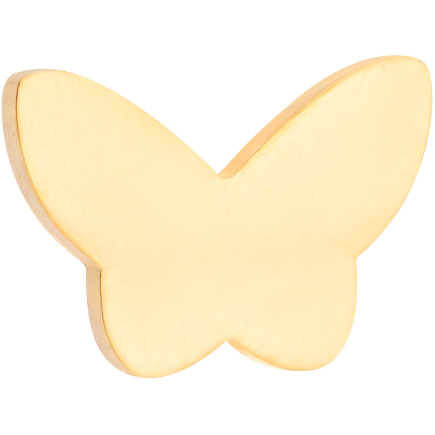 Multicolor Butterfly Barbell Tongue Ring Set of 4