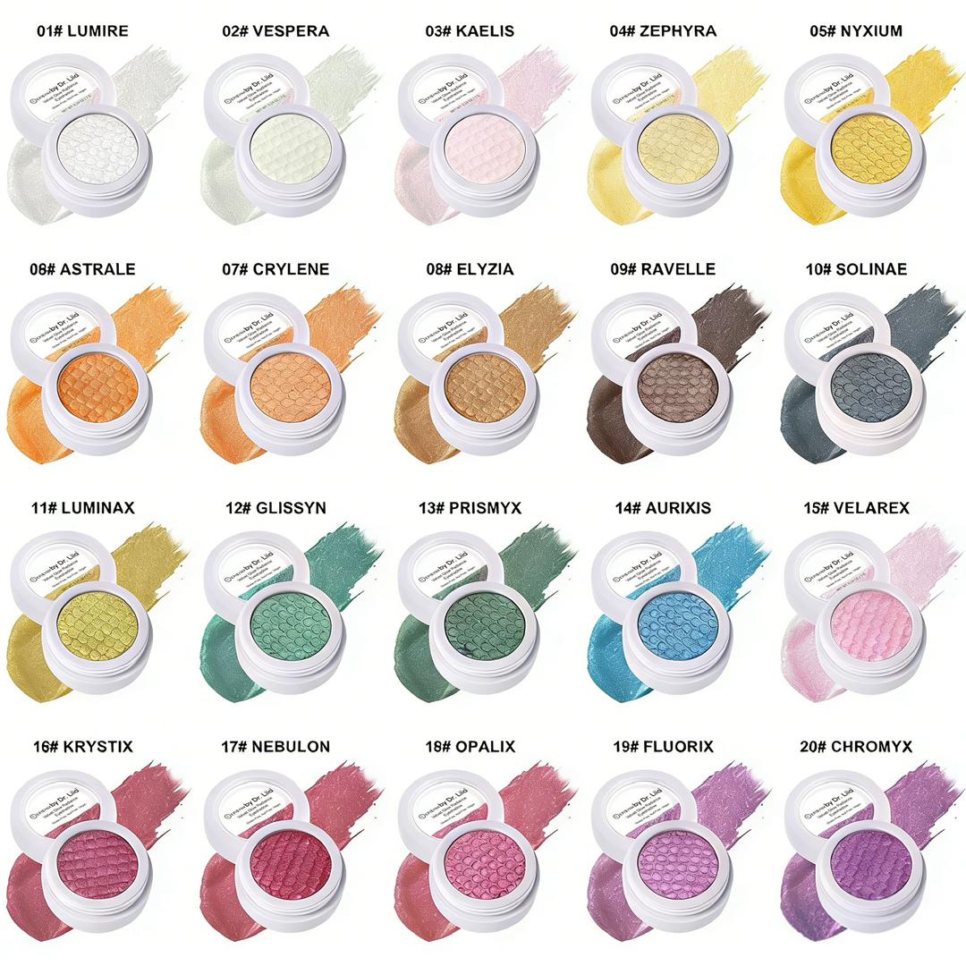 Crease-Proof Creamy Eyeshadow, 20 Shades