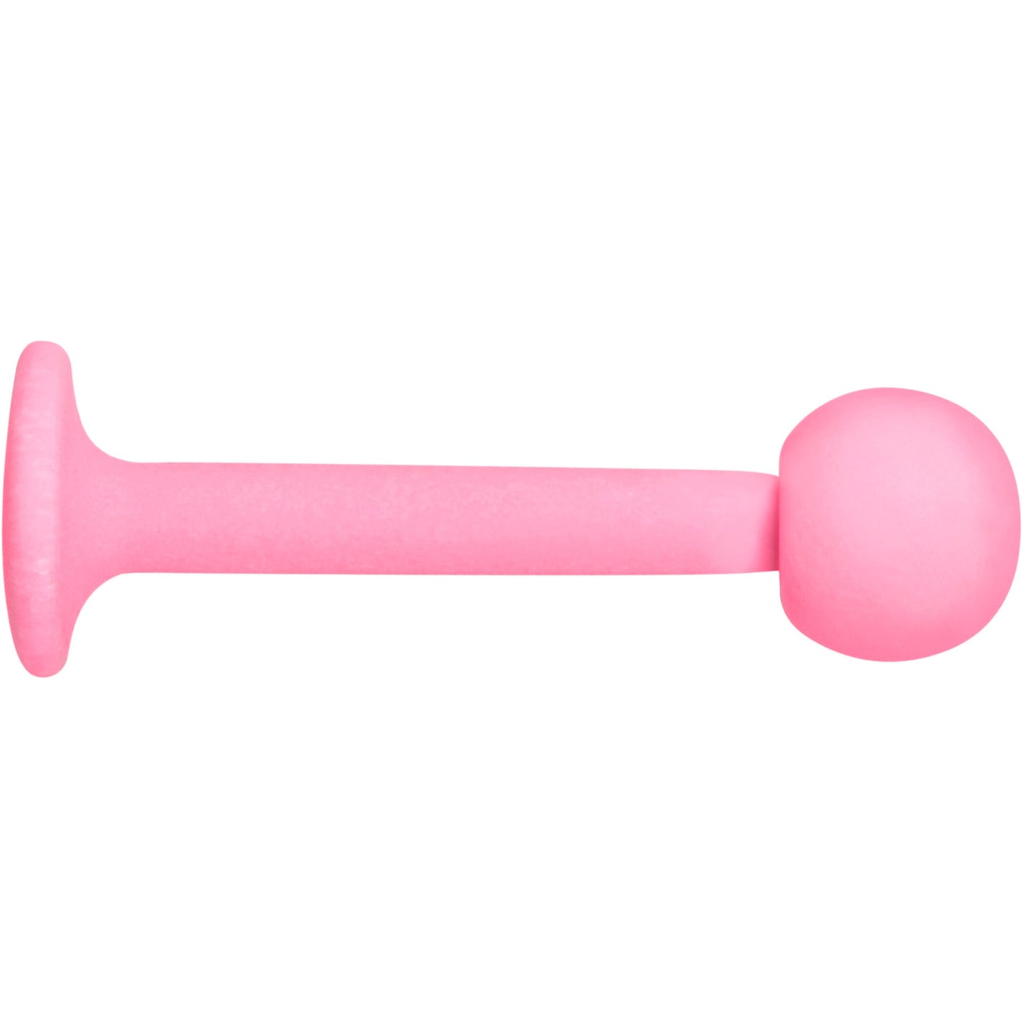 16G 5/16 Light Pink Acrylic Matte Labret Monroe Tragus