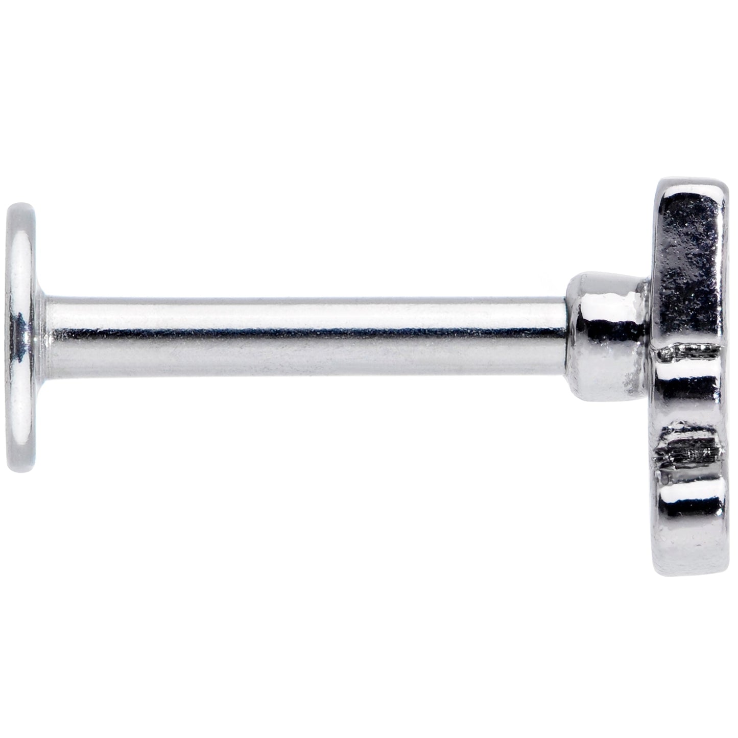 16G 5/16 White Boo Halloween Labret Monroe Tragus
