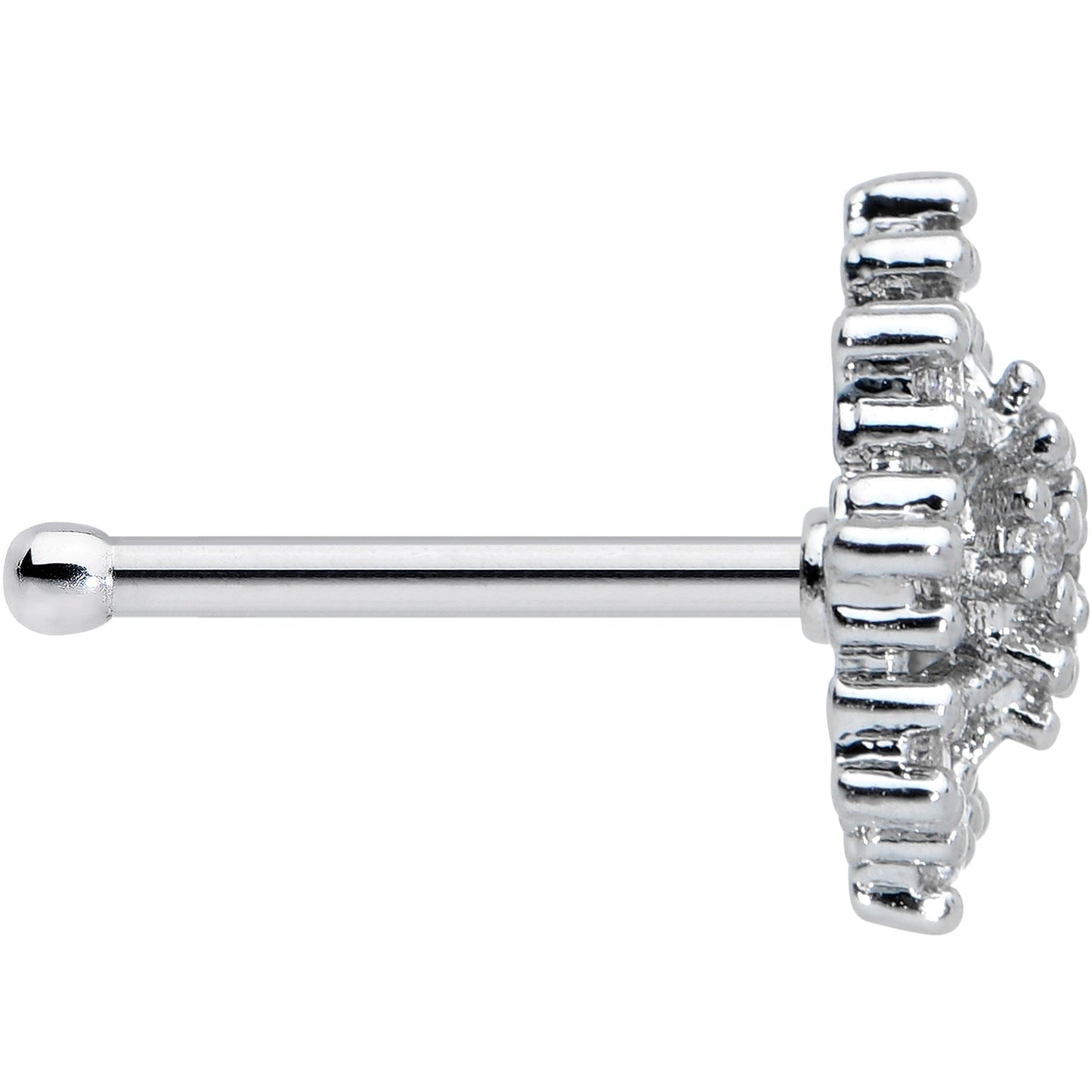 20G 5/16 Clear CZ Gem Constellation Nose Bone