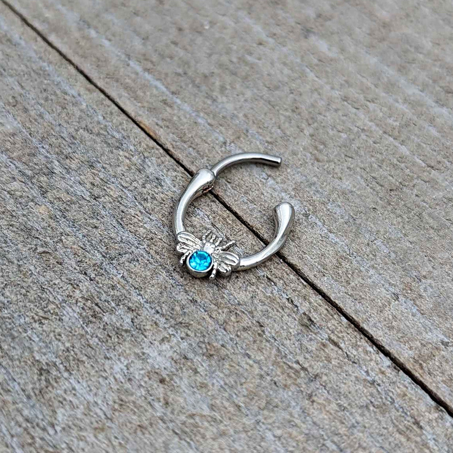 16G 5/16 Blue Gem Ultra Fly Cartilage Clicker