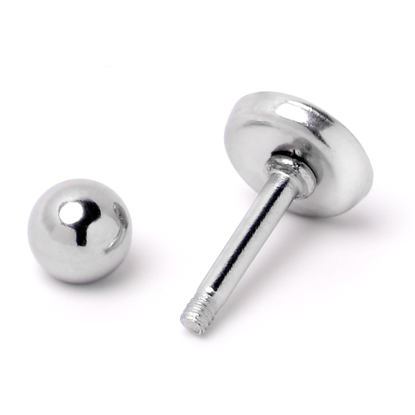16G 1/4 Loving Blue Whales Cartilage Tragus Stud