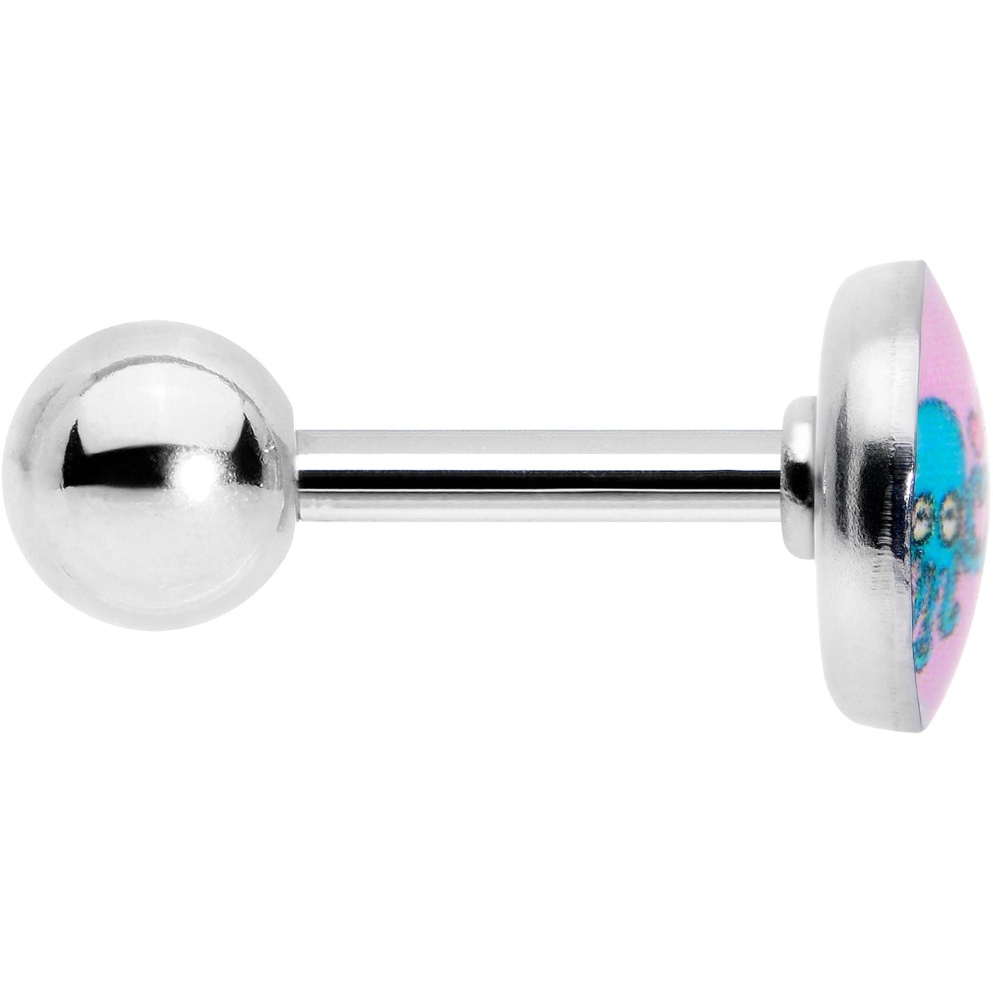 16G 1/4 Loving Octopus Duo Cartilage Tragus Earring