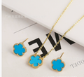Elegant Floral Jewelry Trio