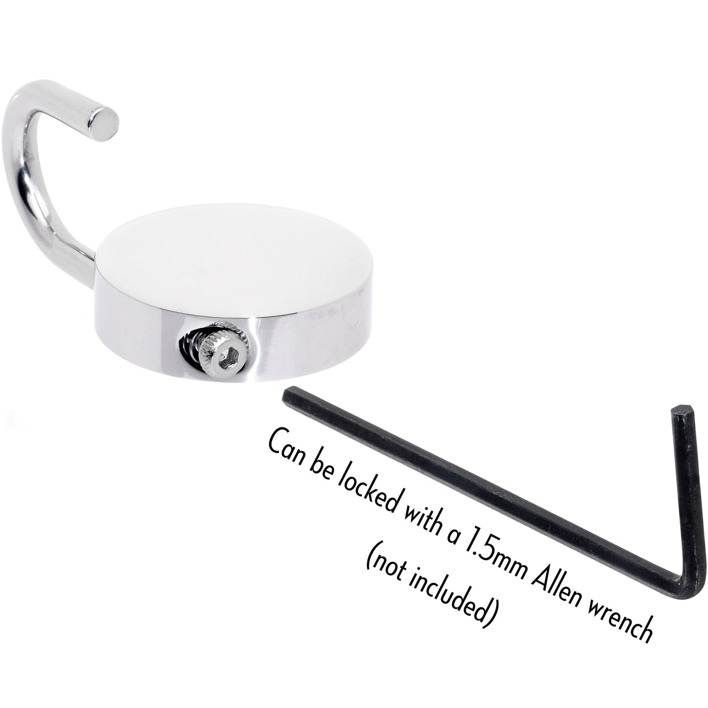 8G Round Padlock Ear Weight Set