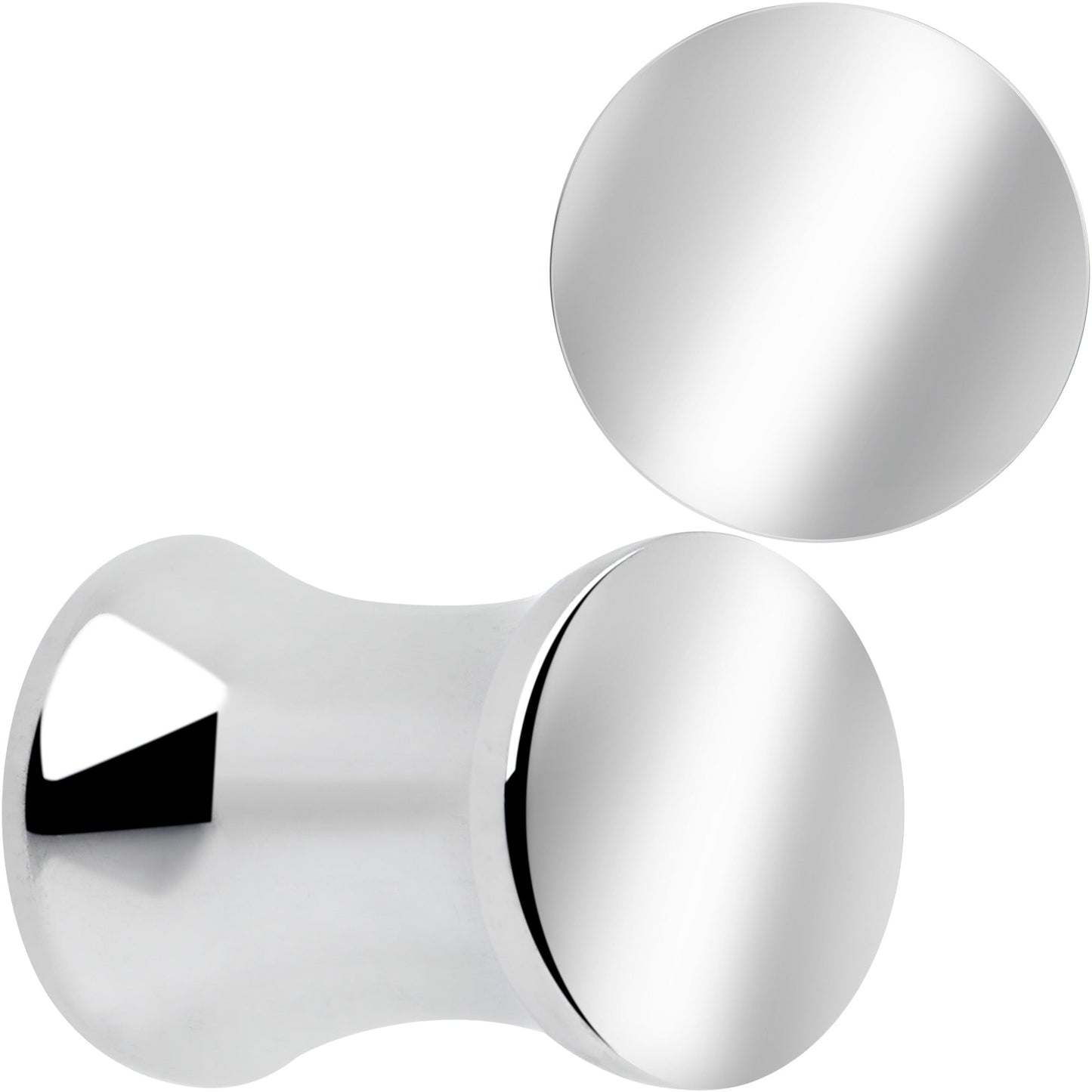 Hand Polished Simply Style Saddle Plug Set 5mm to 25mm