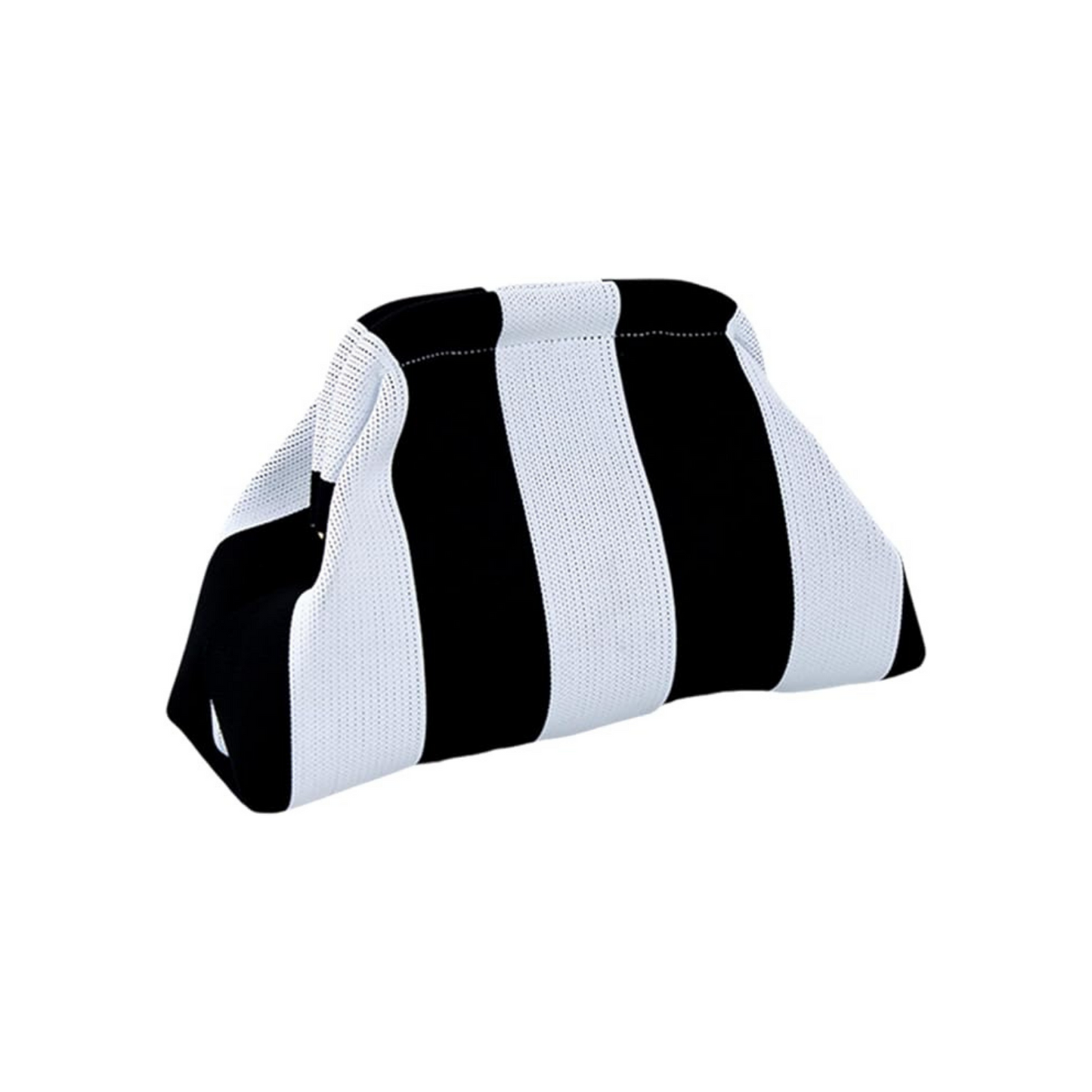 Cabana Clutch in Black & White
