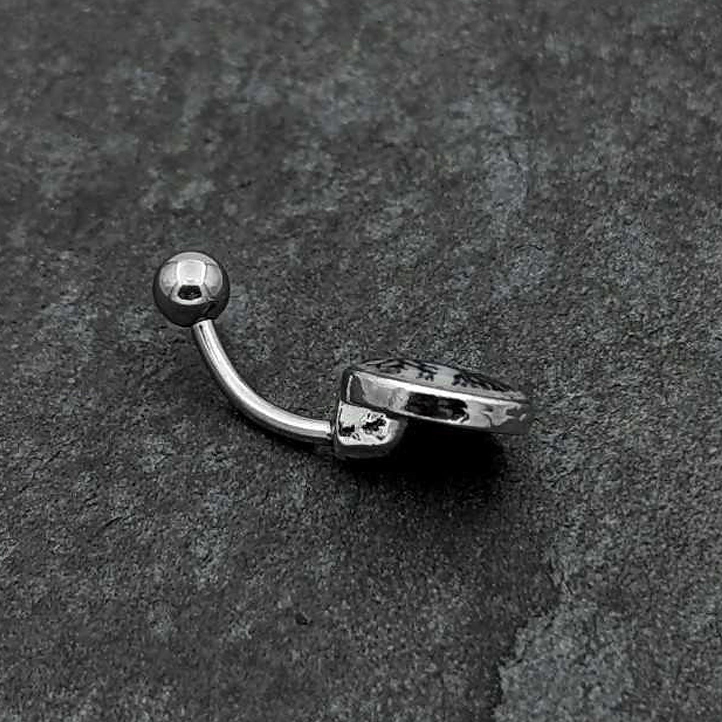 Glow in the Dark Tree of Life Belly Ring by Onyx O