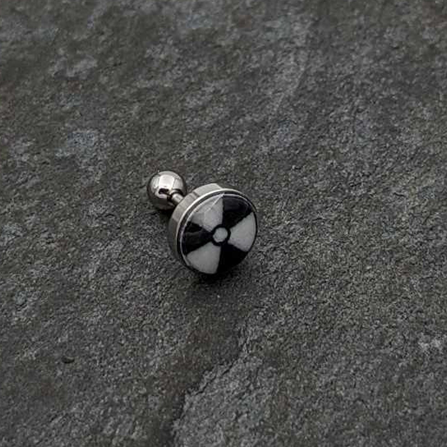 16G Glow in the Dark Radioactive Tragus Cartilage Earring by Onyx O
