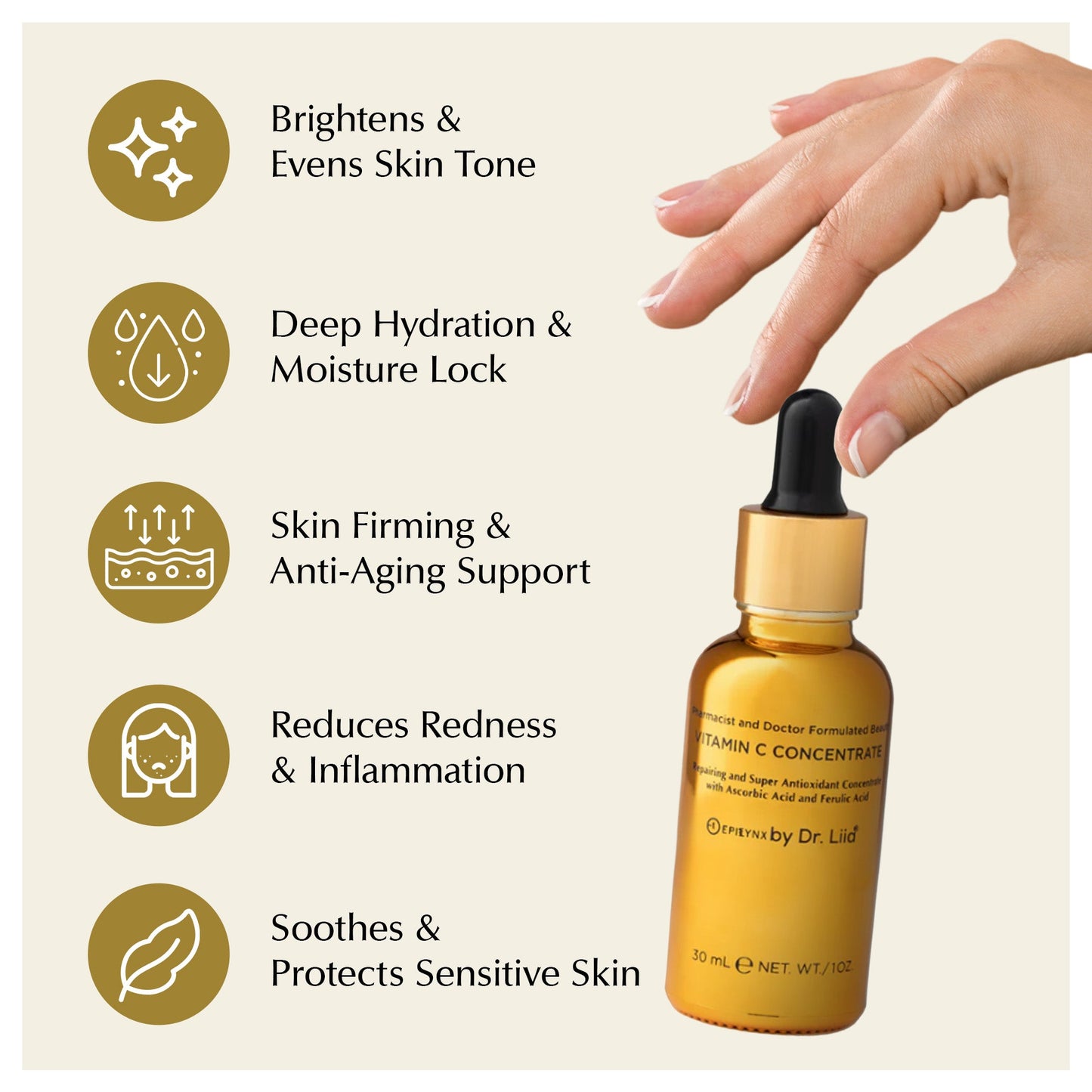 Vitamin C Serum for Sensitive, Mature Skin