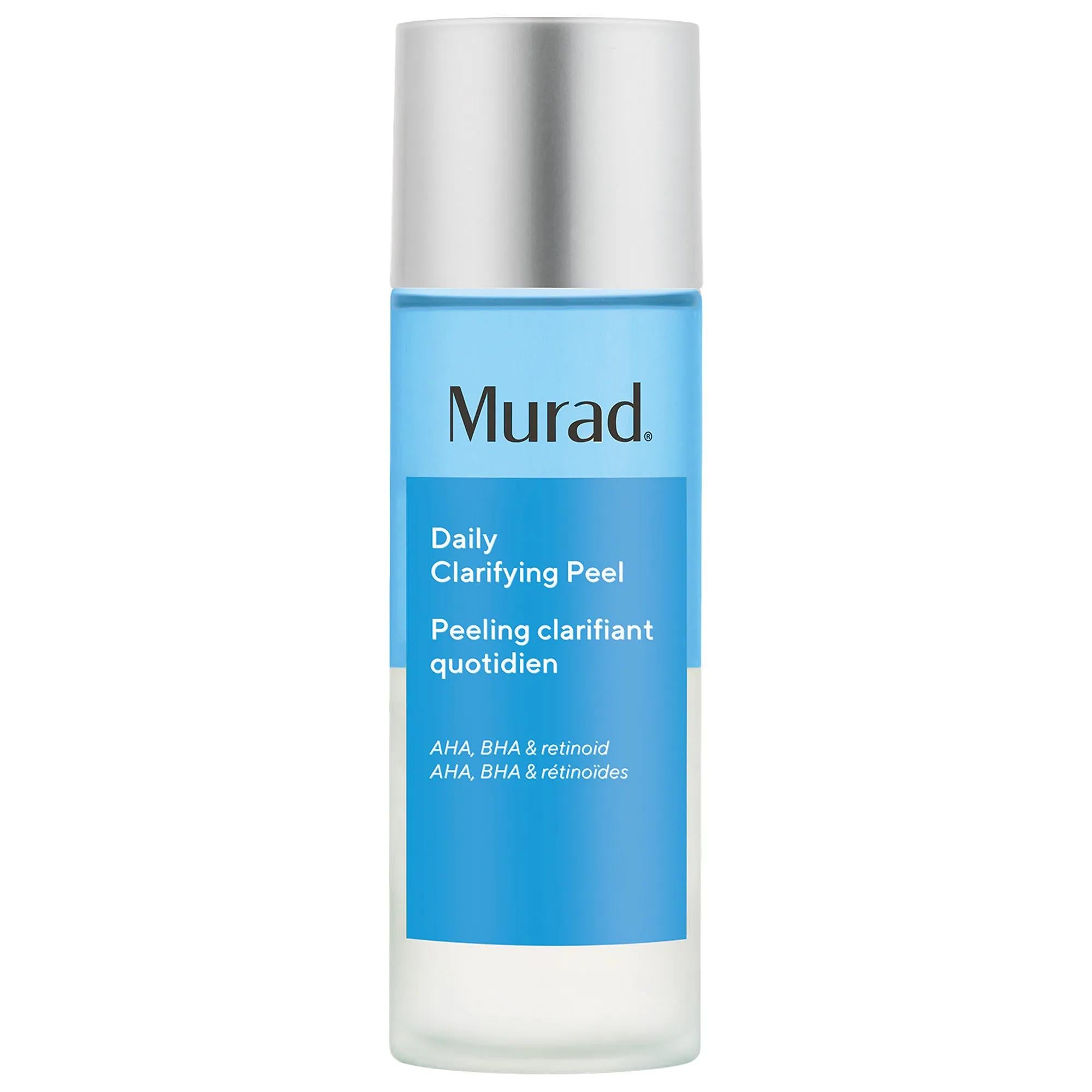 Murad AHA/BHA/Retinoid Daily Clarifying Peel - Chemical Exfoliant for Smoother Skin, Vegan & Cruelty-Free