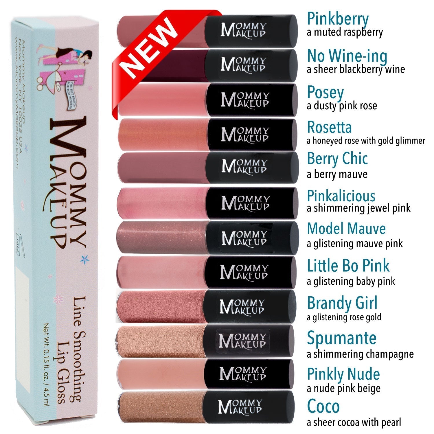 Line Smoothing Lip Gloss | Paraben-free Plumping Gloss - Berry Chic