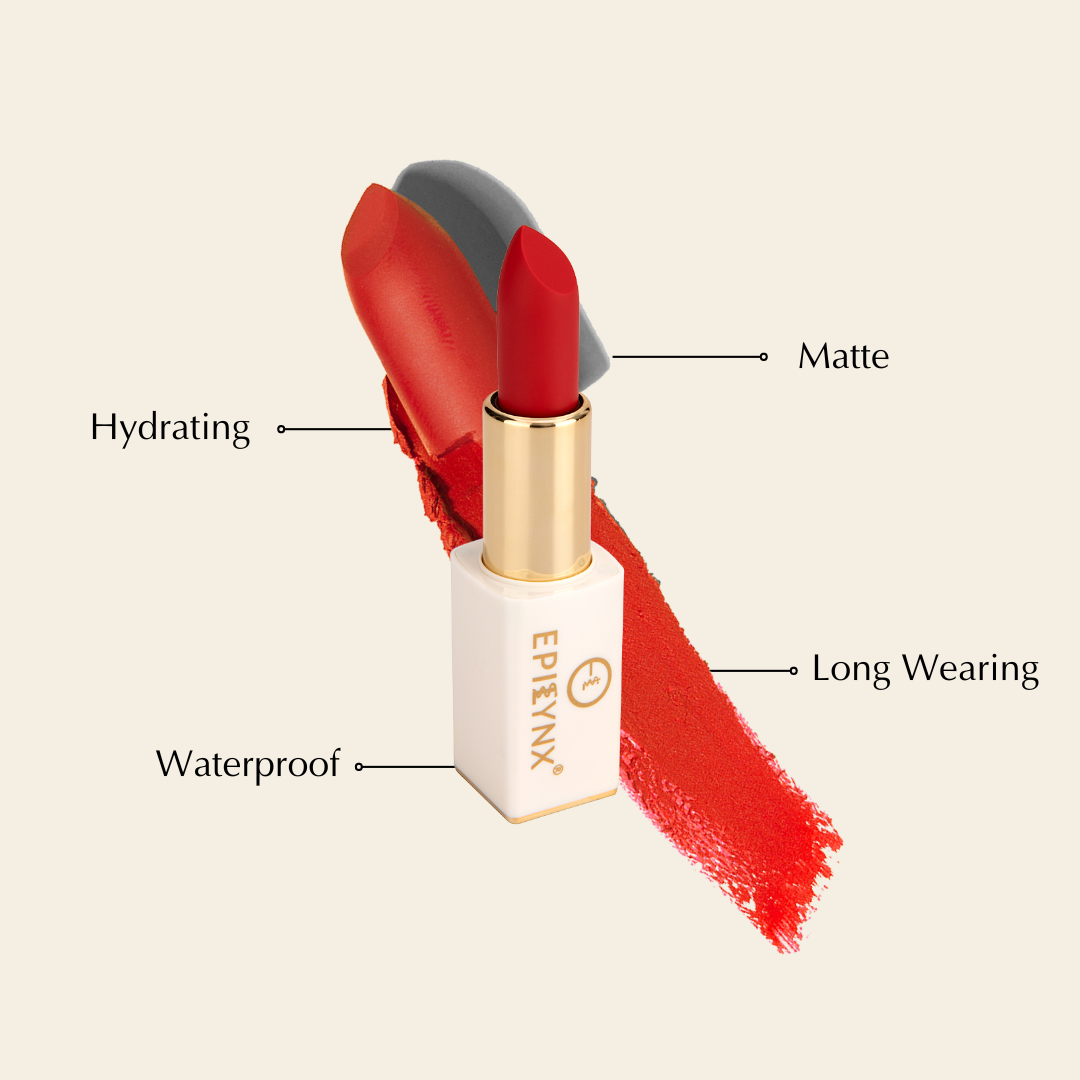Hydrating Matte Lipstick for Dry Lips