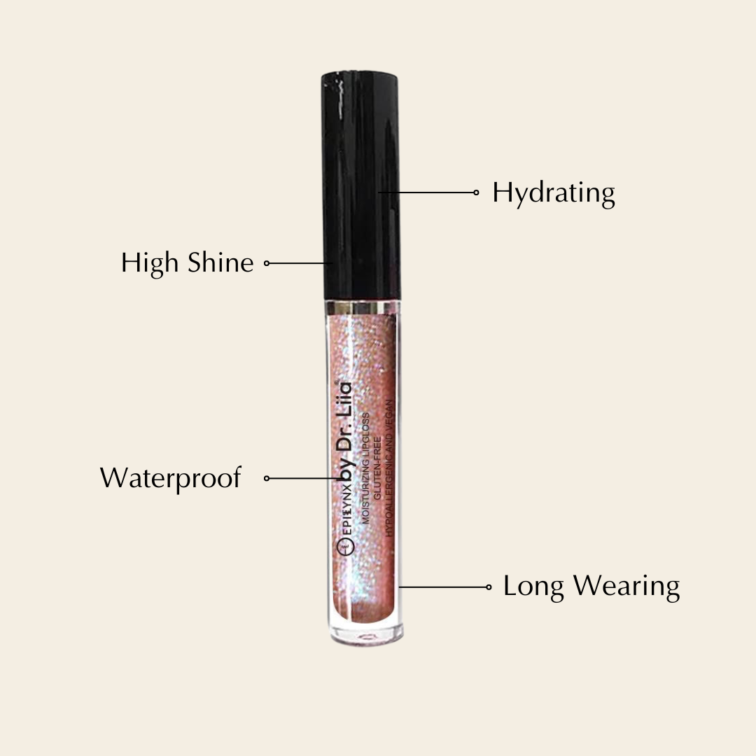 High-Shine Lip Gloss for Dry, Thinning Lips