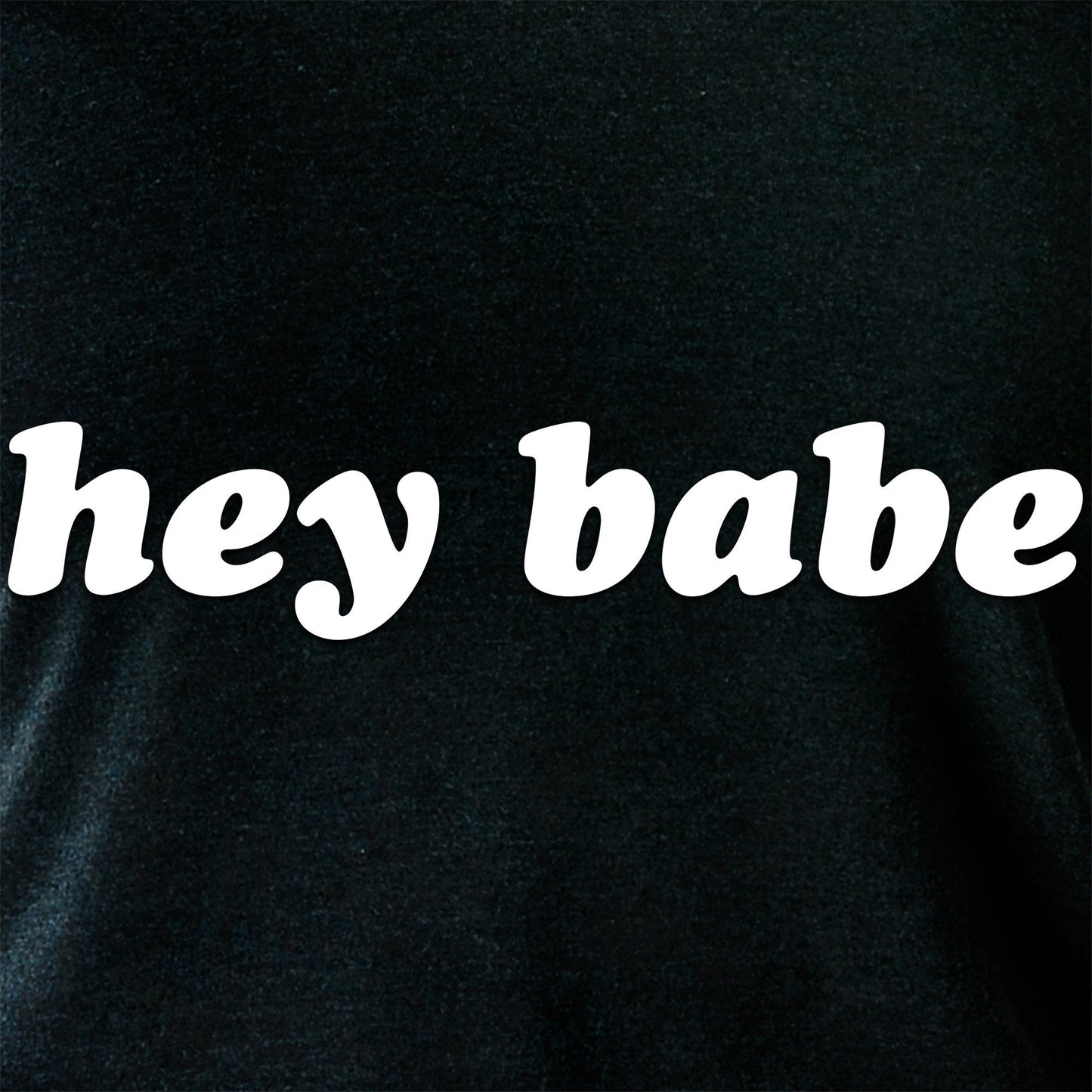 Hey Babe Tapered Long Sleeve Hoodie