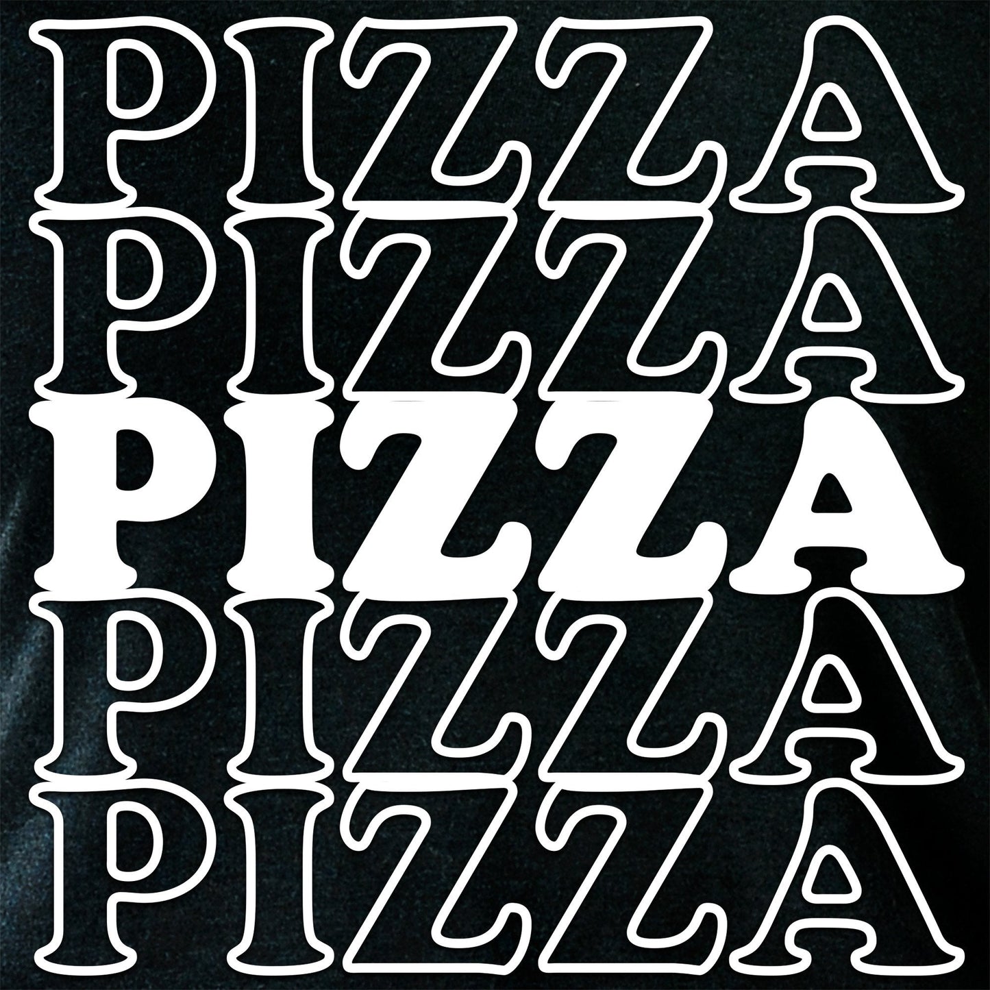 Pizza Pizza Pizza Pizza Pizza Tapered Long Sleeve Hoodie