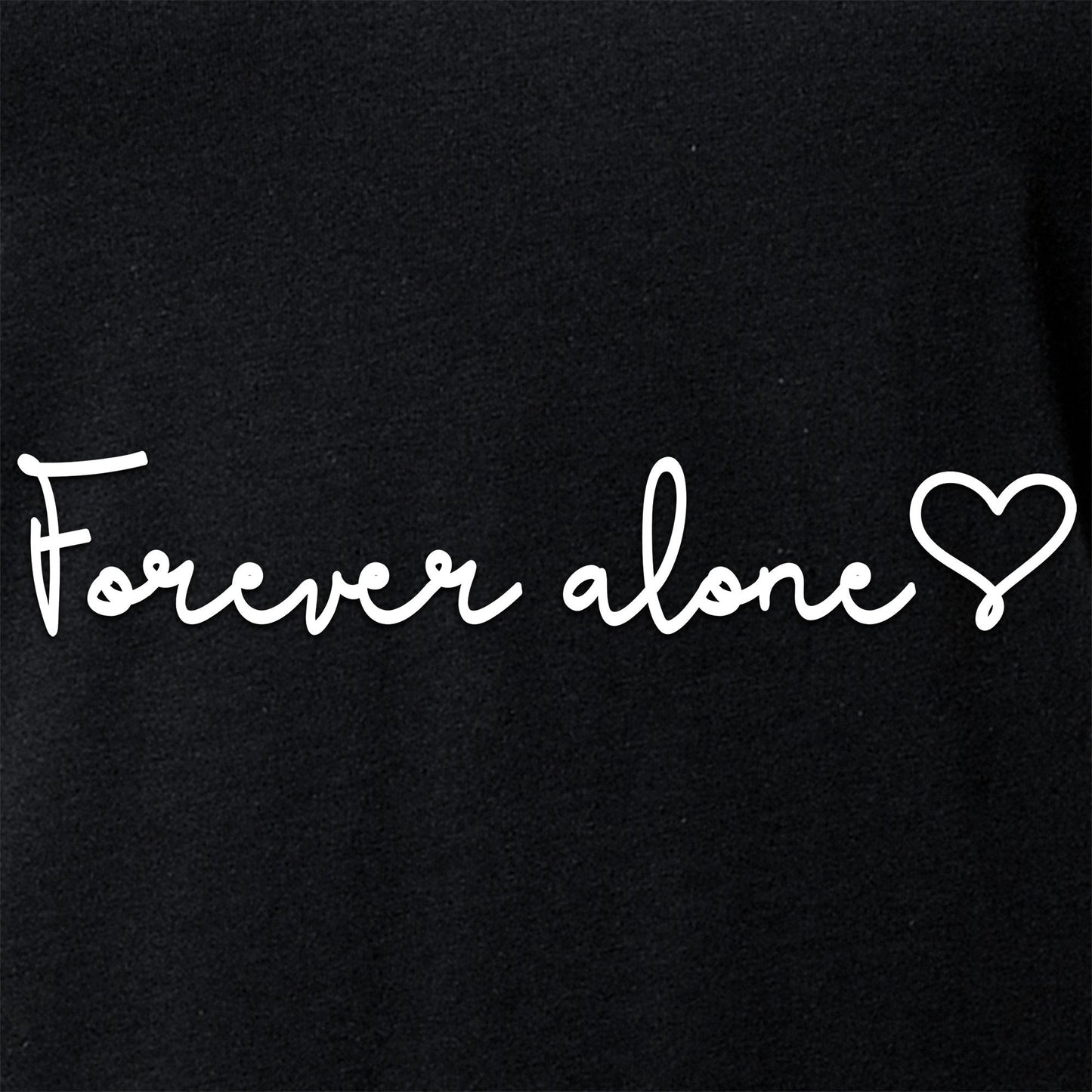 Forever Alone Tapered V-Neck Tee Shirt