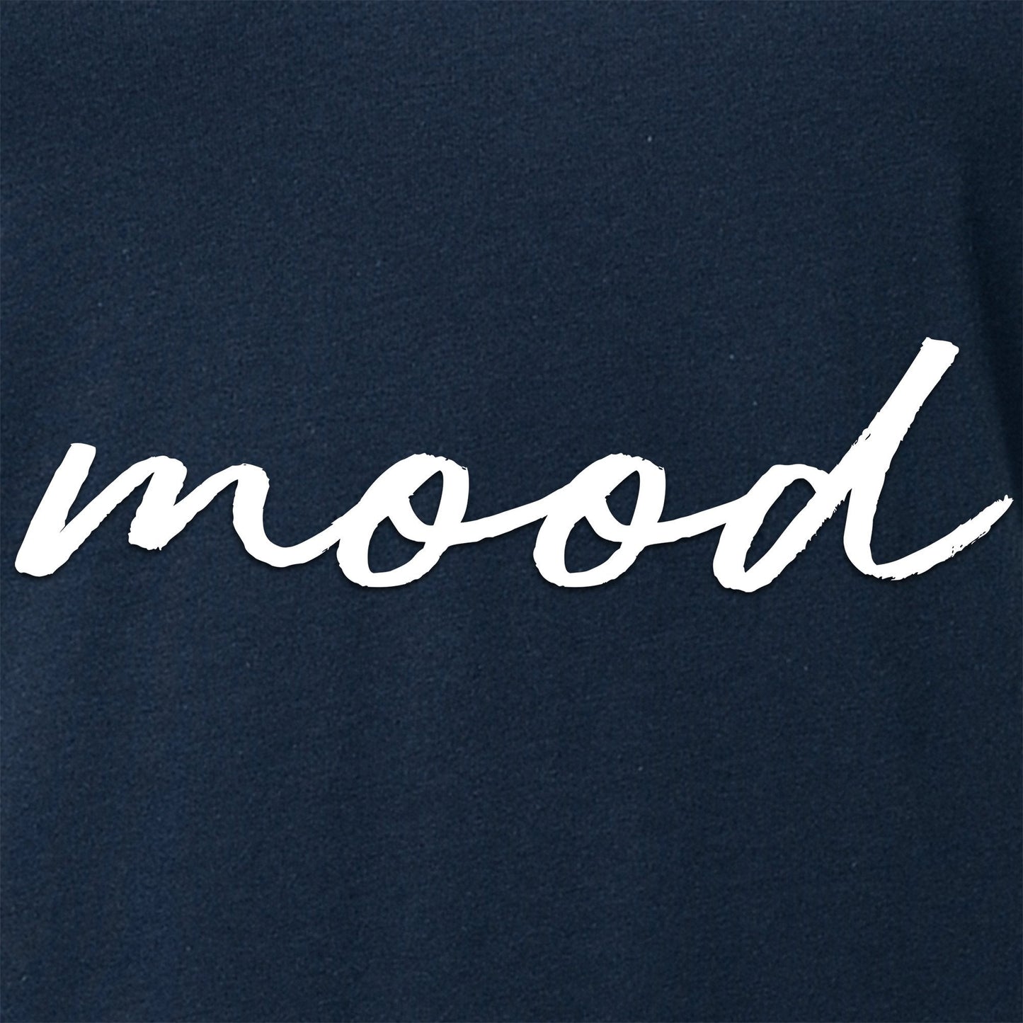 Mood Black Tapered V-Neck Tee Shirt