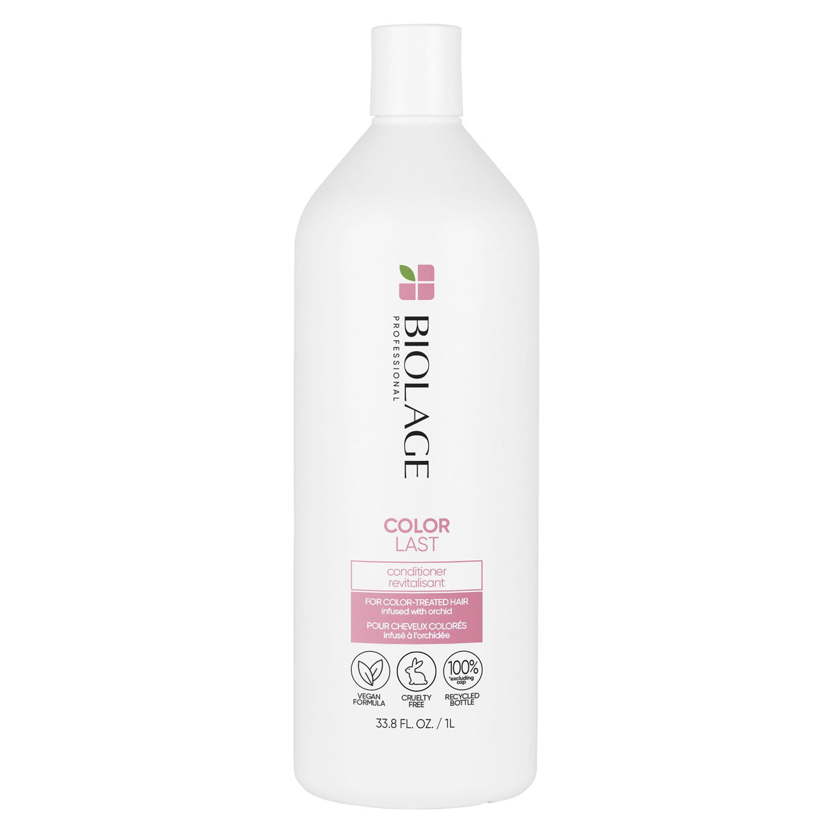 BIOLAGE Conditioner ColorLast Conditioner Helps Protect Hair and Maintain Vibrant Color For Color-Treated Hair Color Safe Paraben Free Silicone-Free Vegan