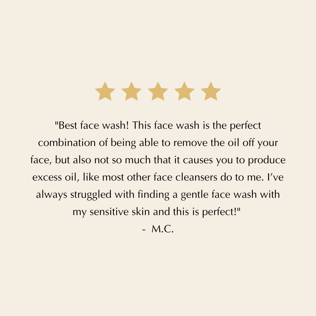 Oil-Free Foaming Face Wash for Acne-Prone Skin