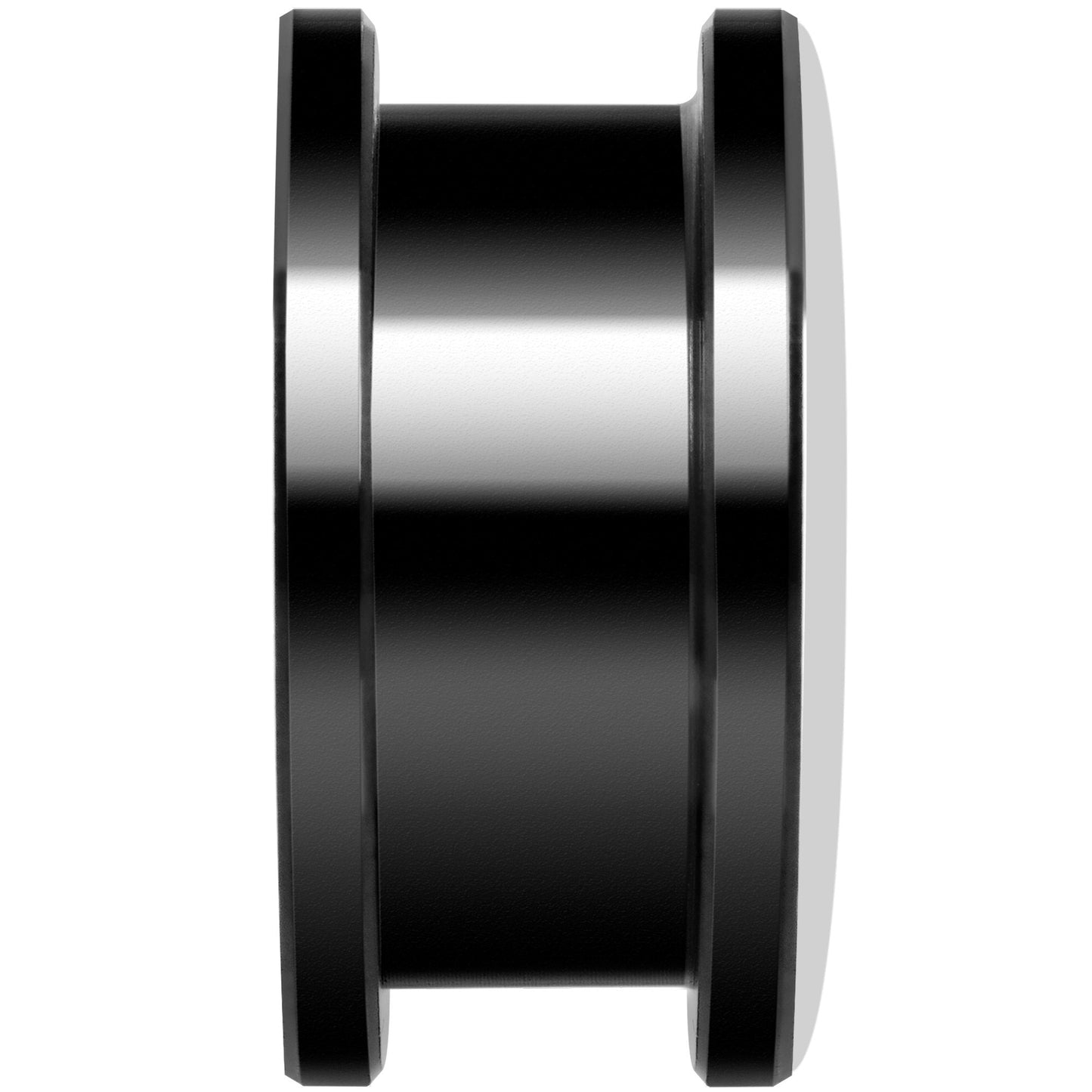 Full Color Owl Black Anodized Screw Fit Plug Set 18mm