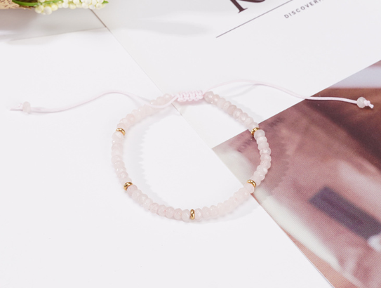 GeoStone Woven Bracelet