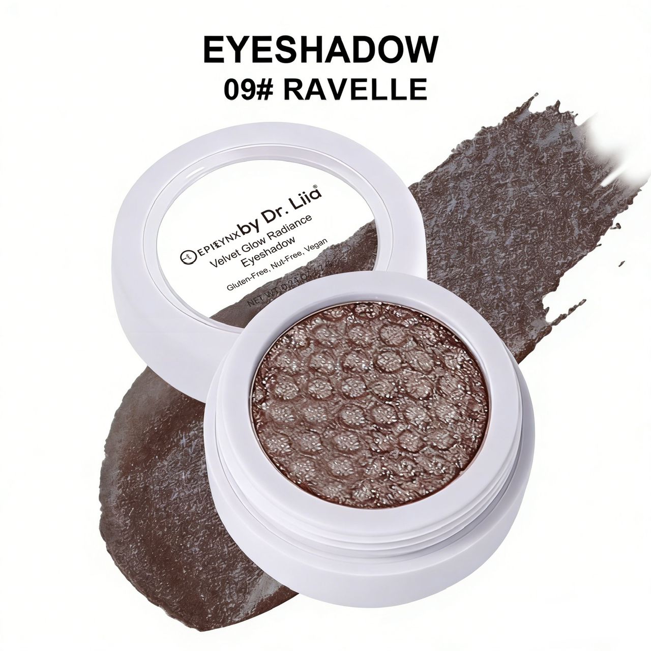 Crease-Proof Creamy Eyeshadow, 20 Shades