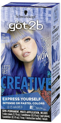 Got2b Creative Semi-Permanent Hair Color 095 Electric Blue