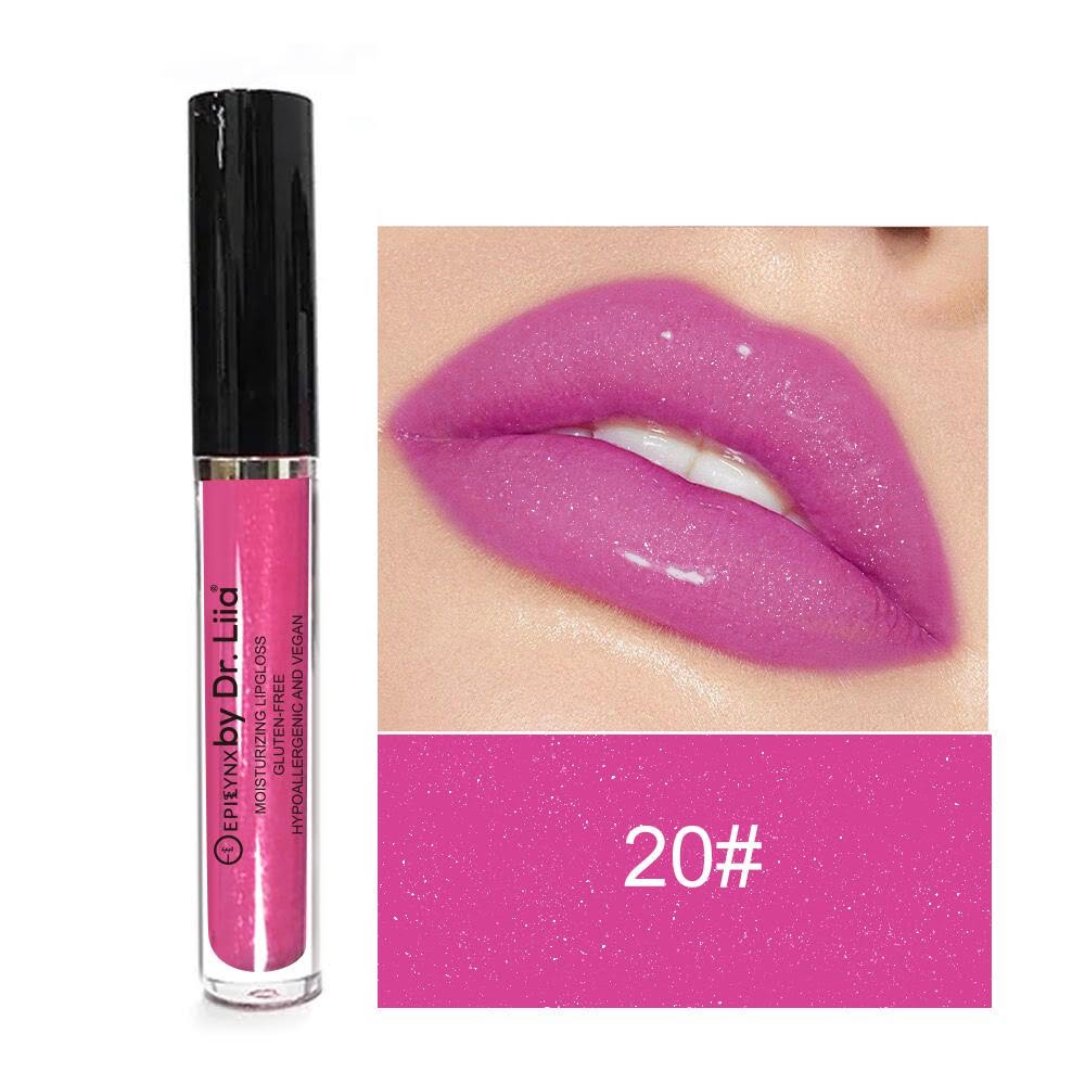 High-Shine Lip Gloss for Dry, Thinning Lips