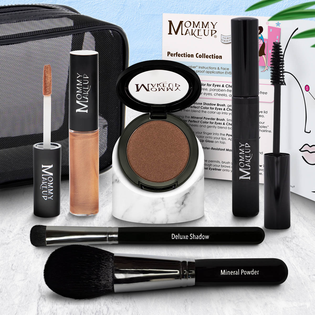 The Perfection Collection | Customizable, Talc-free, Silicone-free Makeup Set - Select Your Own Shades