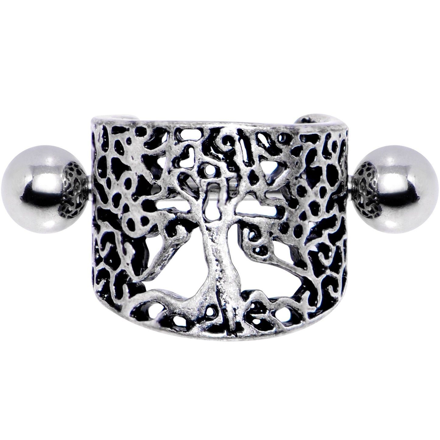 16G 1/2 Wild Tree Cuff Cartilage Earring
