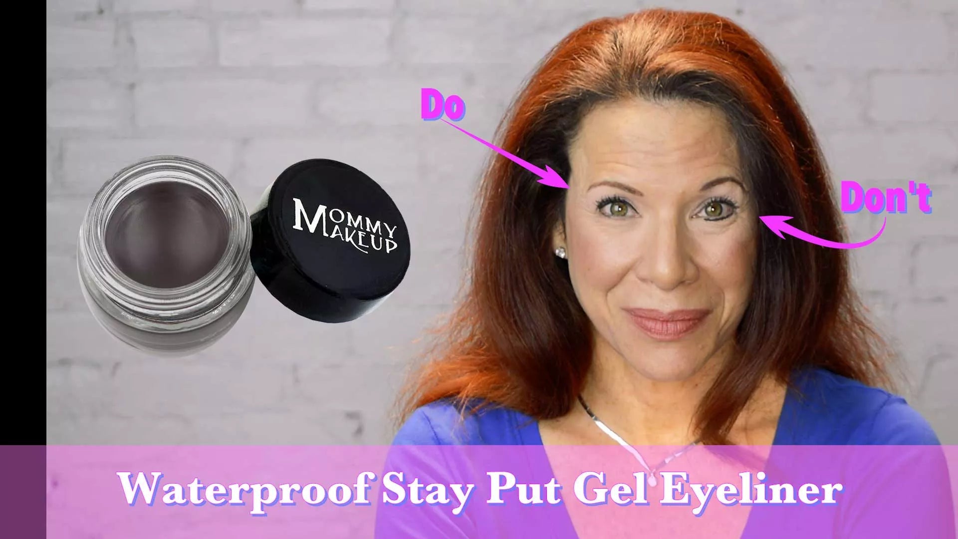 Amethyst Stay Put Waterproof Gel Eyeliner w/ Micropigments