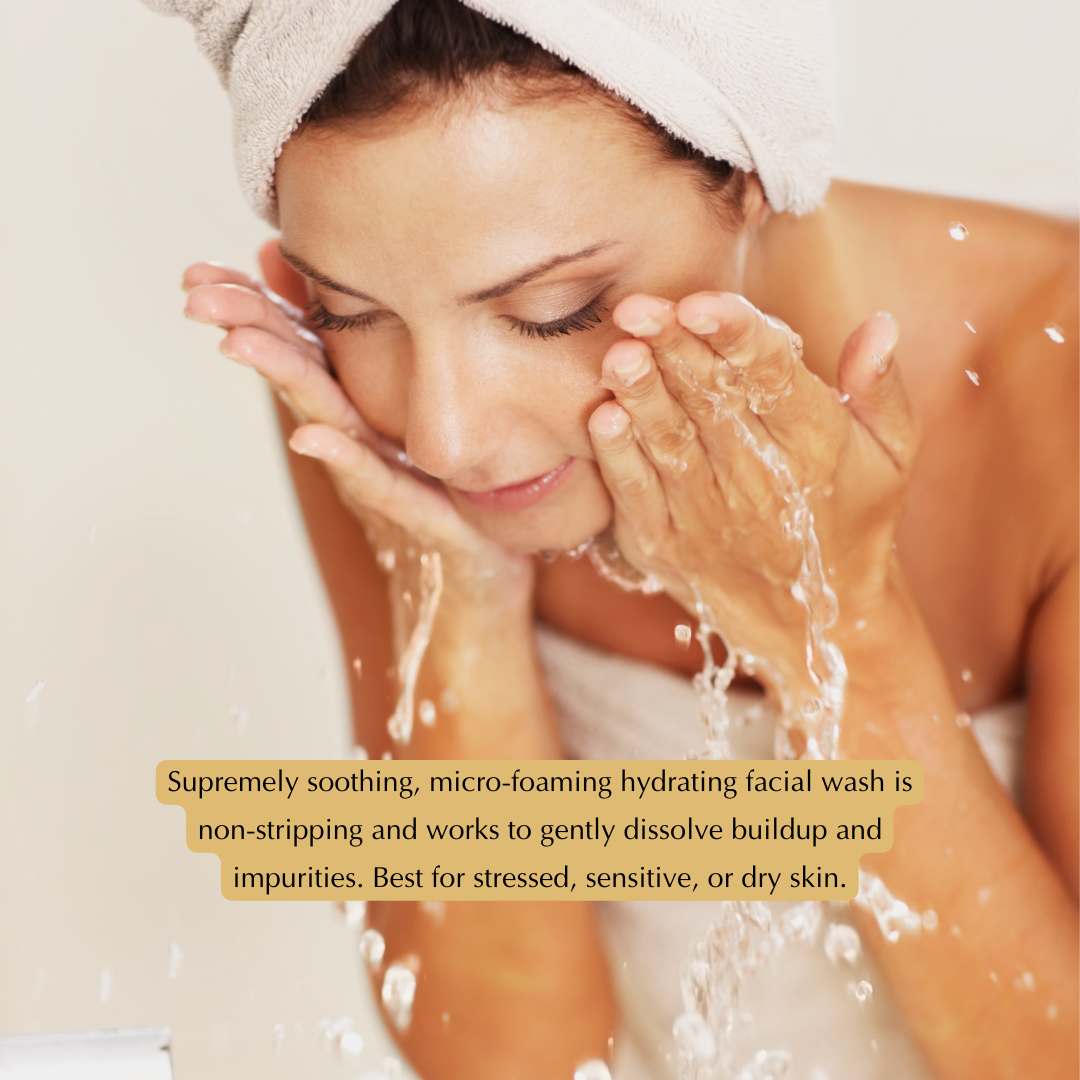 Hydrating Face Wash for Sensitive, Dry Skin