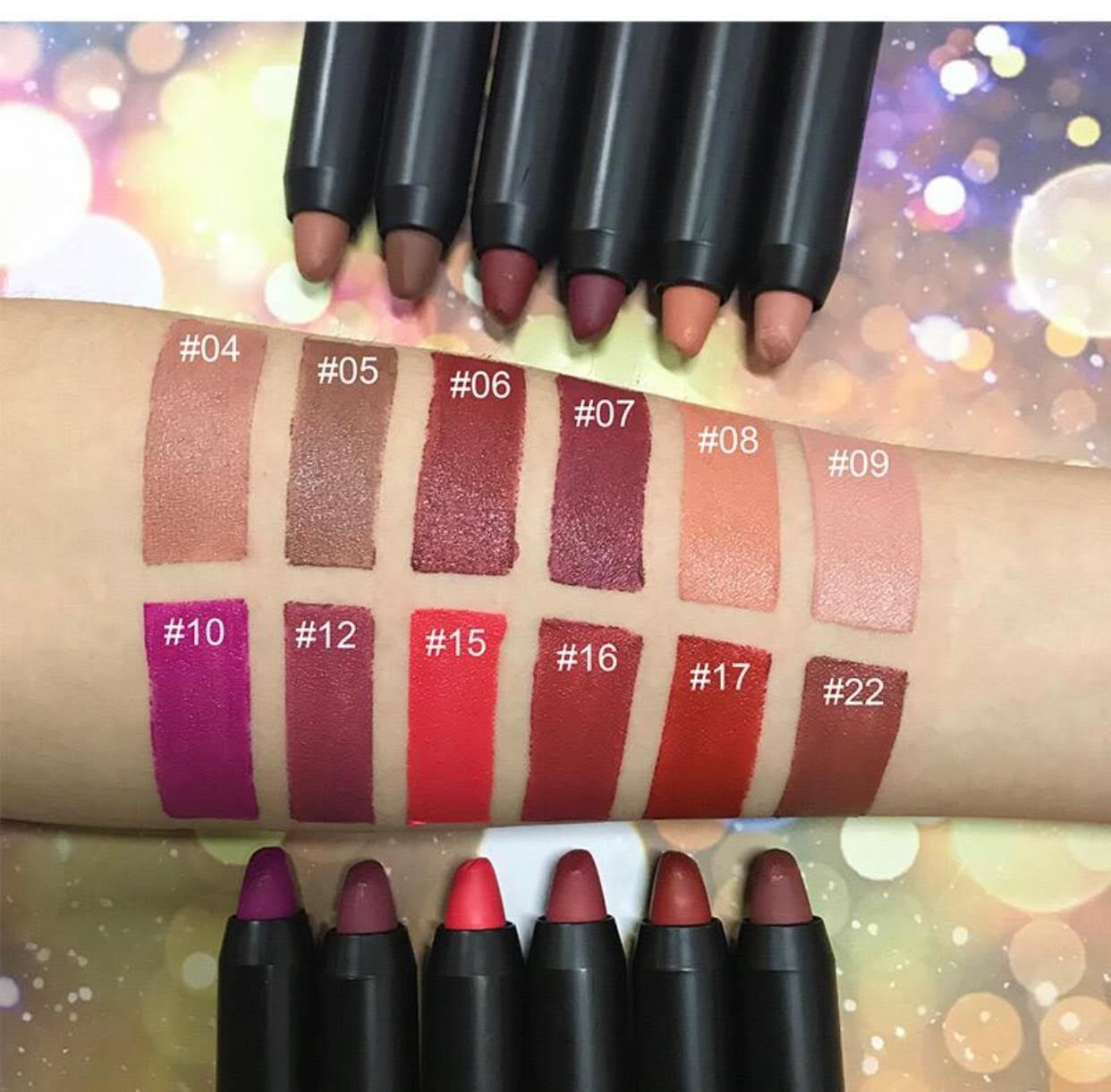 Lip Crayon & Liner for Thin Lips
